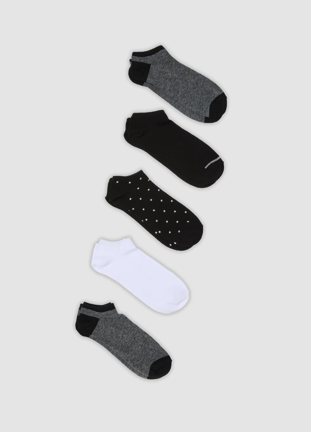 5er-pack Blaue Sportsocken Bis Zum Knöchel Aus Bio-baumwolle | OVS 5er-pack Blaue Sportsocken Bis Zum Knöchel Aus Bio-baumwolle - 3 | OVS