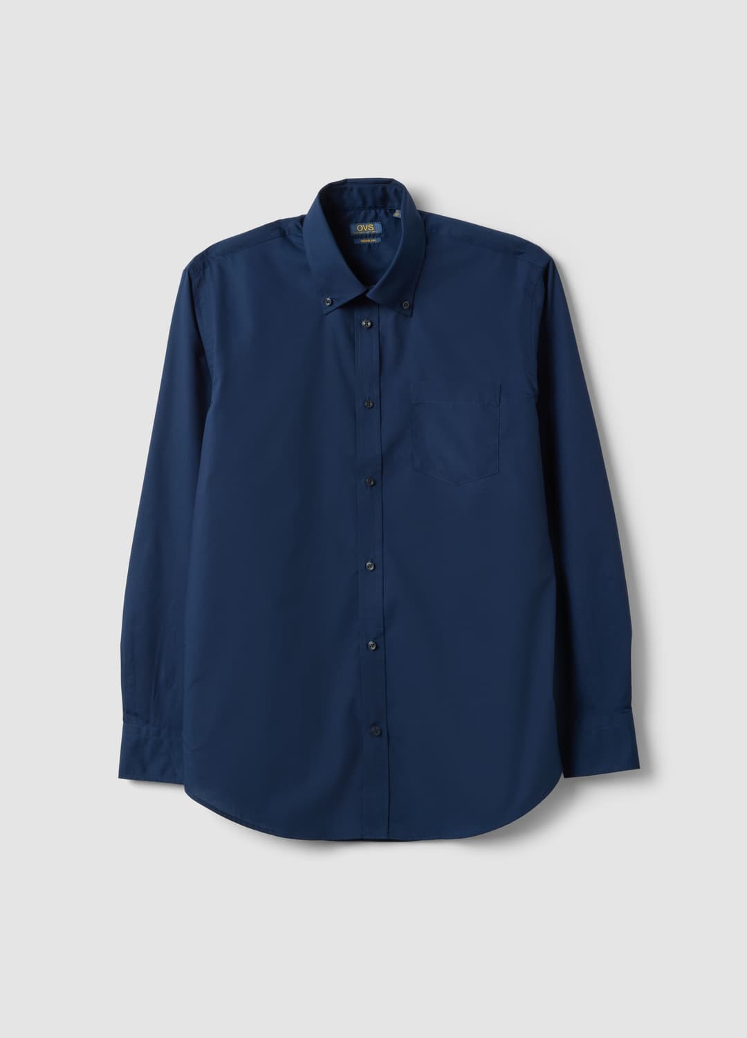 Camicia Blu Regular Fit Con Collo Button-down Easy Iron | OVS Camicia Blu Regular Fit Con Collo Button-down Easy Iron - 4 | OVS