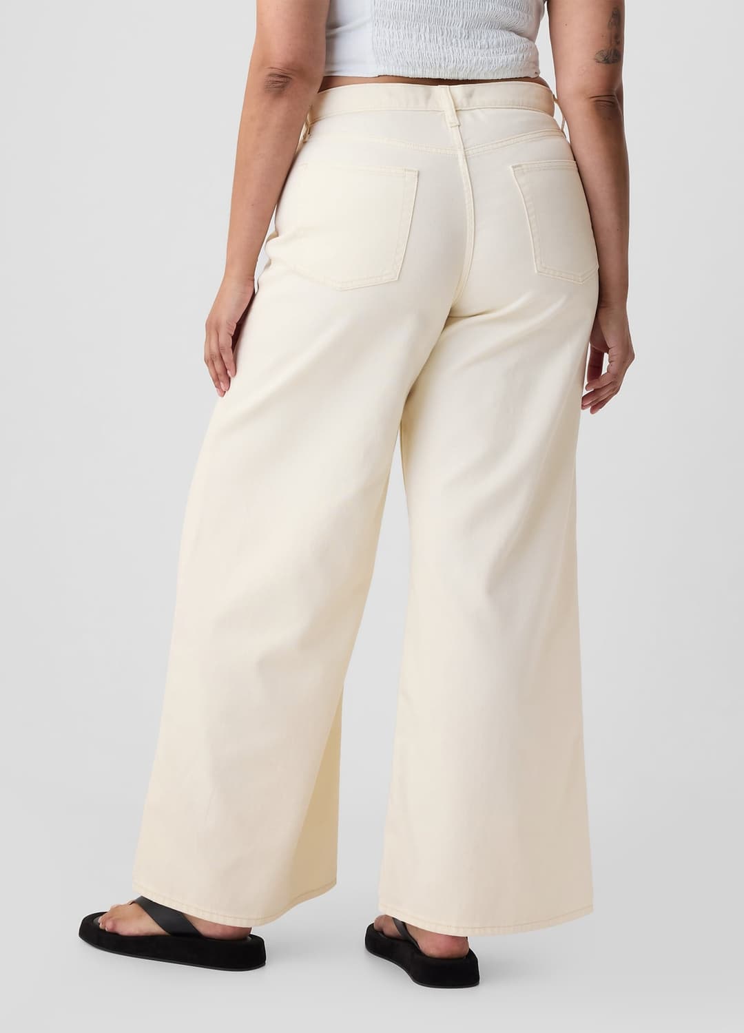 Jeans Wide Leg In Lyocell E Cotone | OVS Jeans Wide Leg In Lyocell E Cotone - 5 | OVS