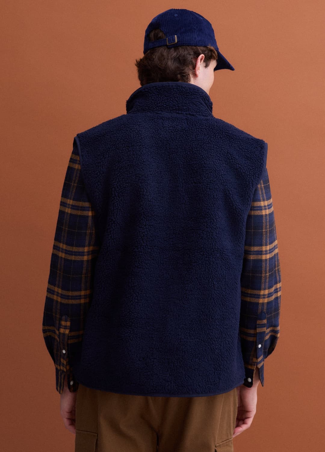 Gilet Blu Con Colletto Regular Fit | OVS Gilet Blu Con Colletto Regular Fit - 3 | OVS