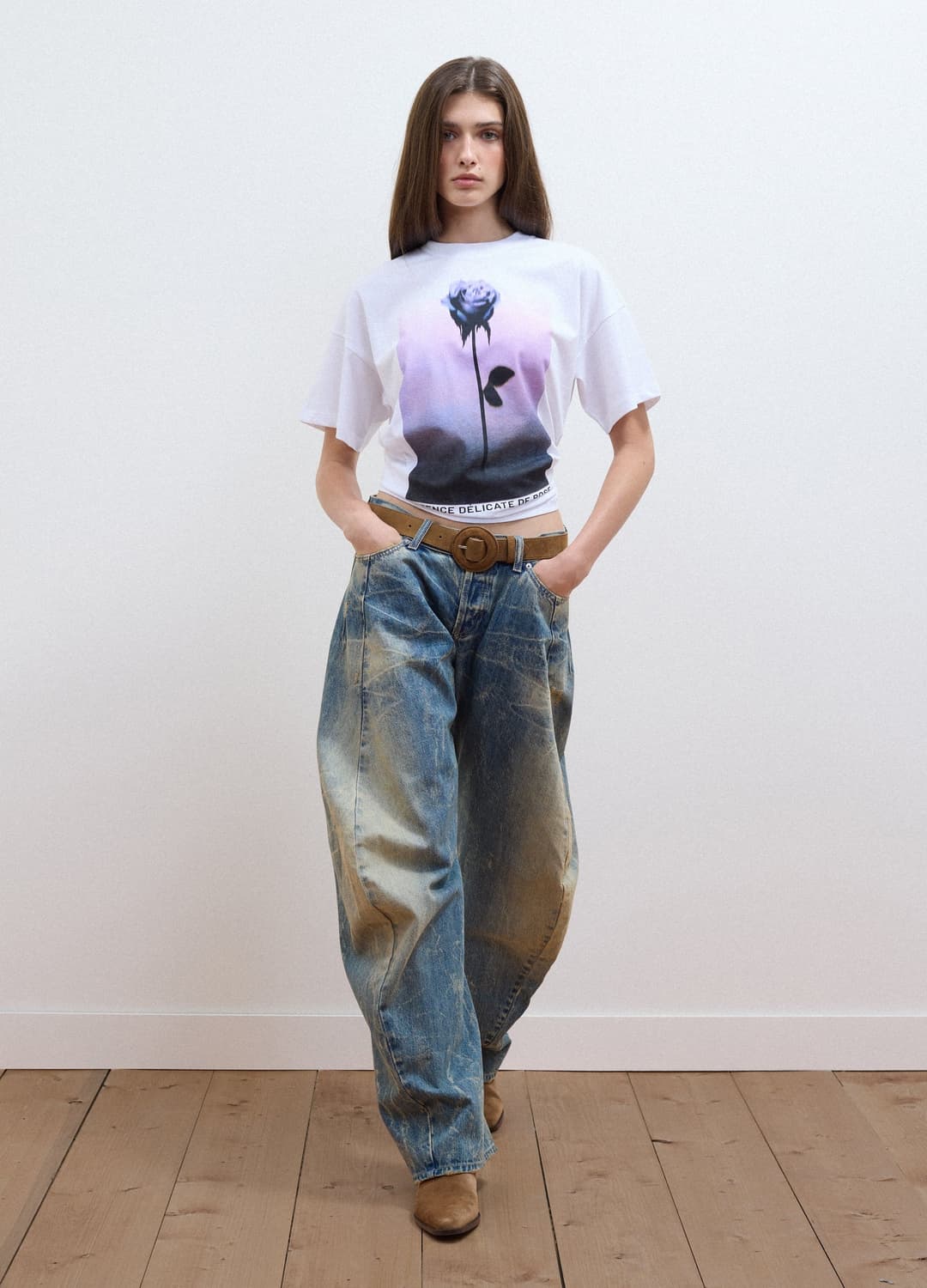 Hellblaue Loose-fit-jeans Aus Reiner Baumwolle | OVS Hellblaue Loose-fit-jeans Aus Reiner Baumwolle - 0 | OVS