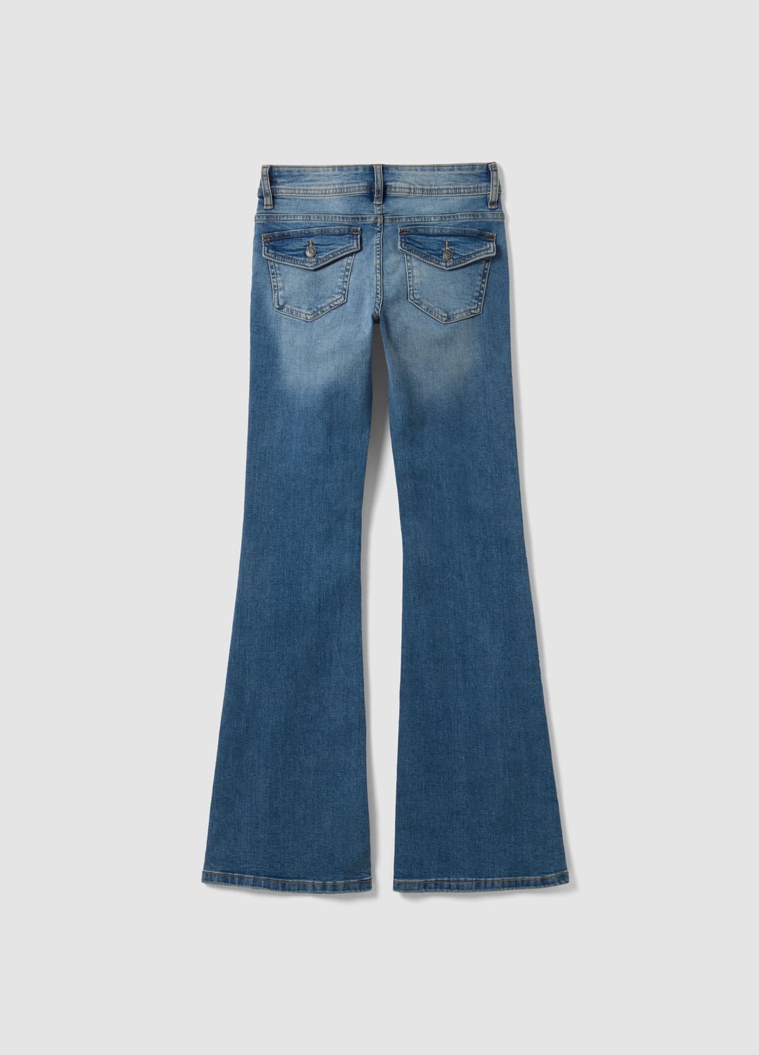 Blaue Flare-jeans Aus Stretch-baumwolle | OVS Blaue Flare-jeans Aus Stretch-baumwolle - 13 | OVS