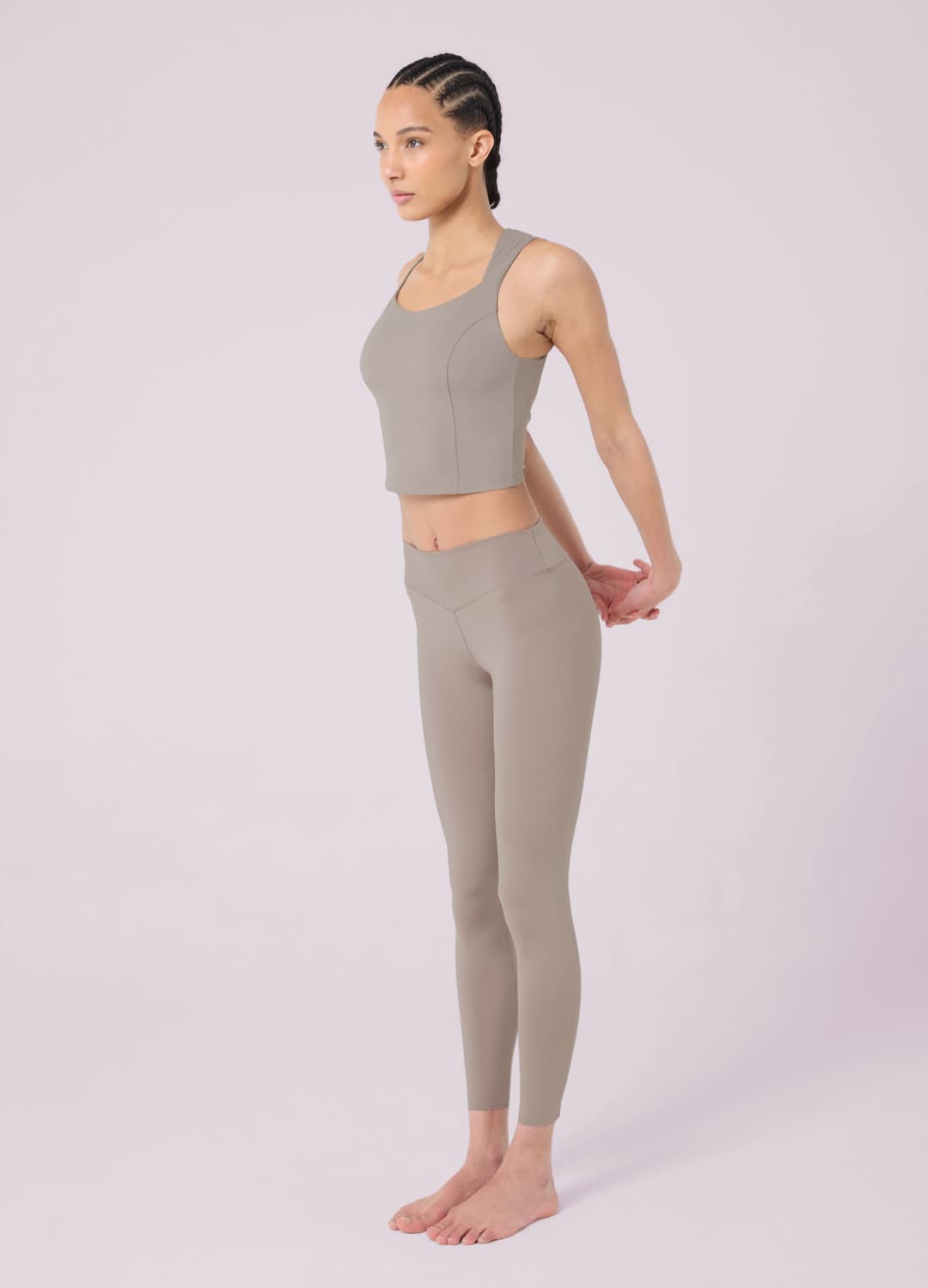 Leggings Donna Ambrogio Active Training - Vita Alta Maglia Mesh - Nero - Nuovi Con Etichette - Foto 1
