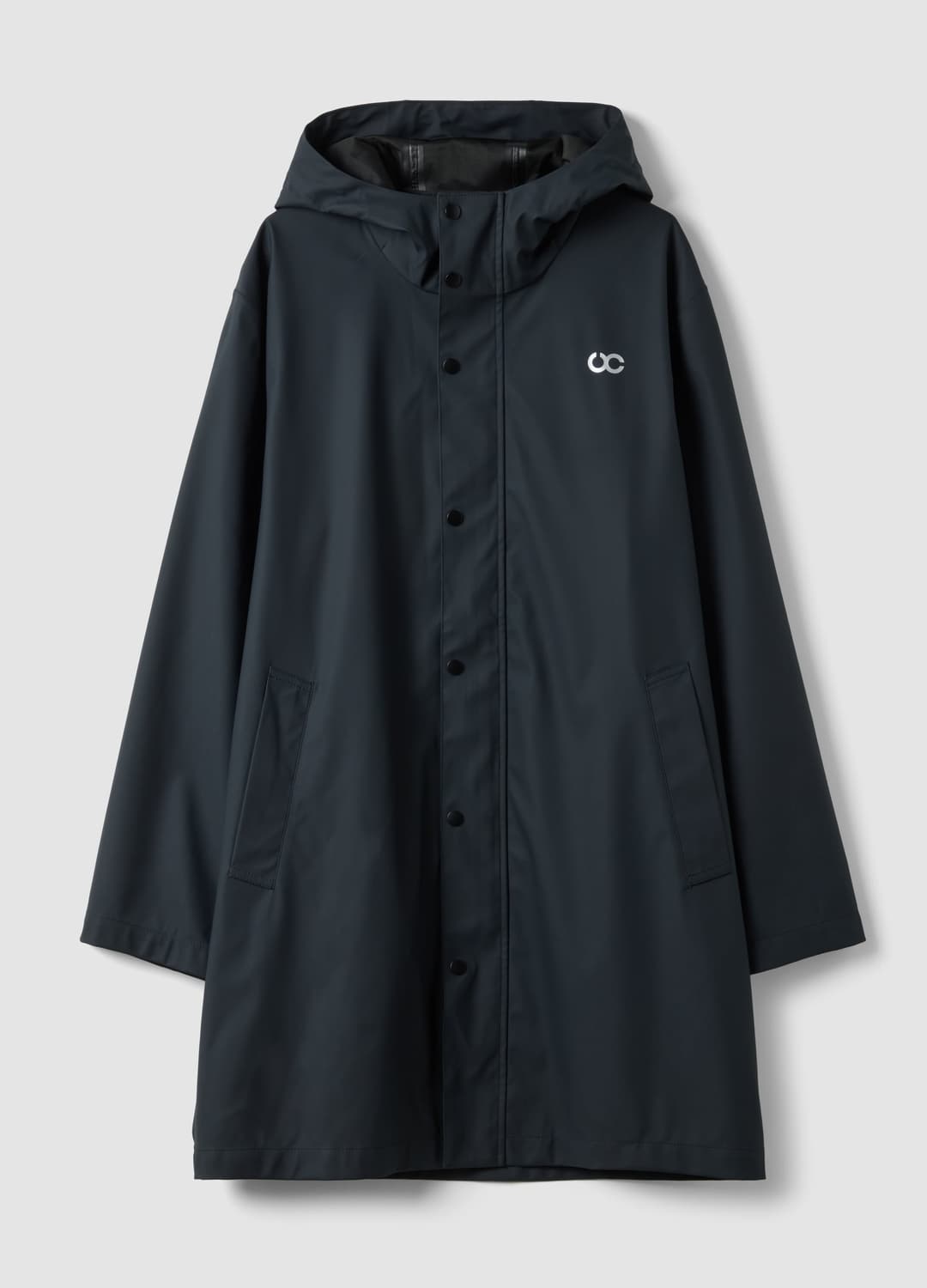 Blauer Regular-fit-regenmantel Mit Reissverschluss | OVS Blauer Regular-fit-regenmantel Mit Reissverschluss - 0 | OVS
