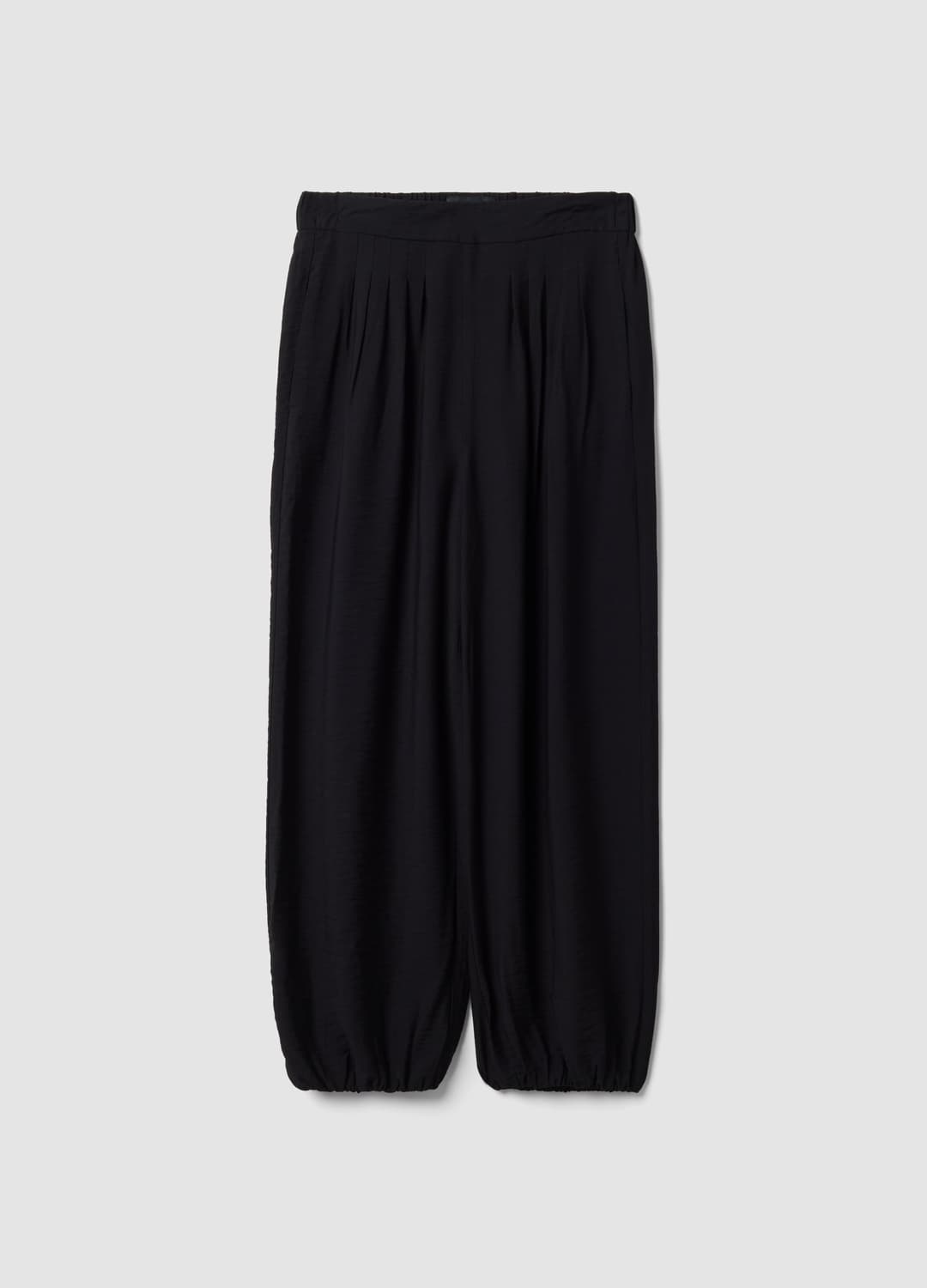 Schwarze Relaxed-fit-hose Aus Viskosemix | OVS Schwarze Relaxed-fit-hose Aus Viskosemix - 4 | OVS