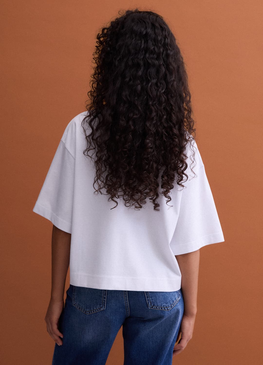 T-shirt Bianca In Misto Cotone Jersey A Girocollo Regular Fit | OVS T-shirt Bianca In Misto Cotone Jersey A Girocollo Regular Fit - 3 | OVS