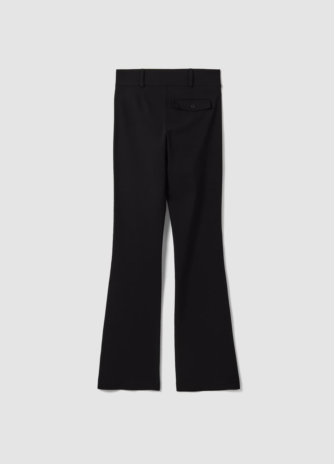 Schwarze Schlaghose Aus Elastischer Viskose | OVS Schwarze Schlaghose Aus Elastischer Viskose - 6 | OVS