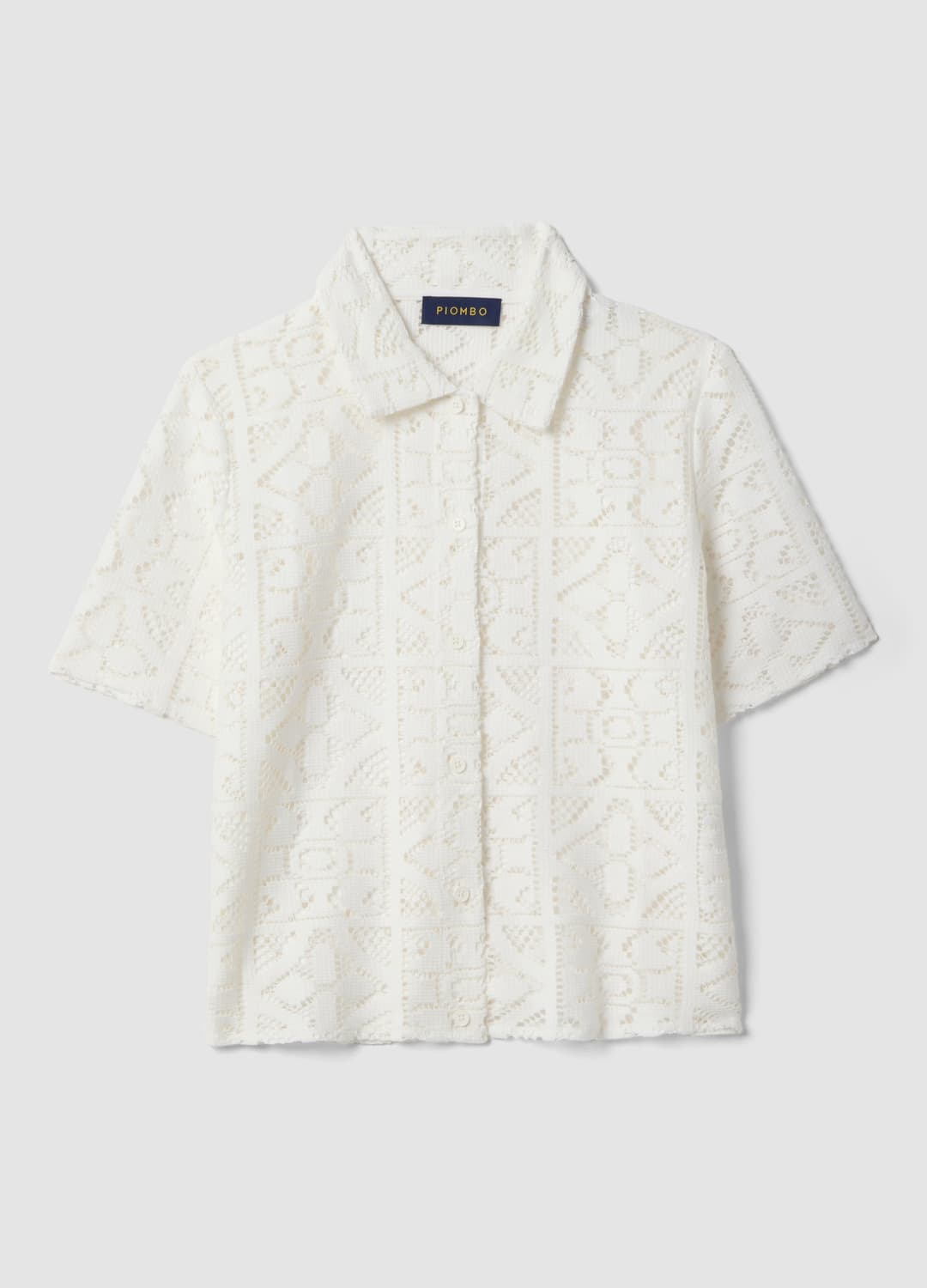 Polo Traforata Bianca A Maniche Corte Regular Fit | OVS Polo Traforata Bianca A Maniche Corte Regular Fit - 4 | OVS