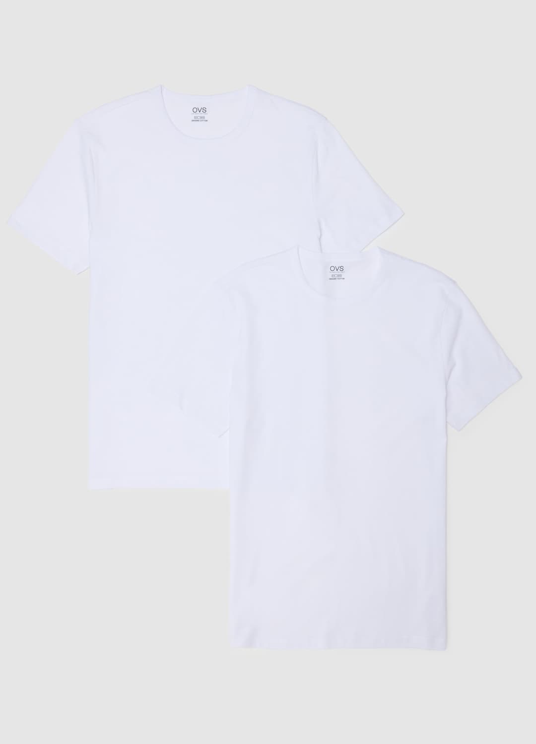 Herren-t-shirt Aus Reinem Baumwolle In Weißem Regular-fit | OVS Herren-t-shirt Aus Reinem Baumwolle In Weißem Regular-fit - 4 | OVS