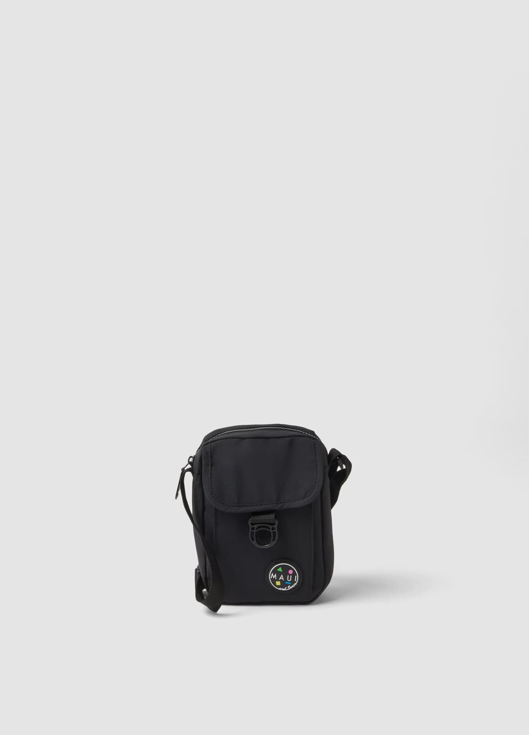 Schwarze Crossbody-tasche Mit Reißverschluss Und Verstellbarem Schulterriemen | OVS Schwarze Crossbody-tasche Mit Reißverschluss Und Verstellbarem Schulterriemen - 0 | OVS