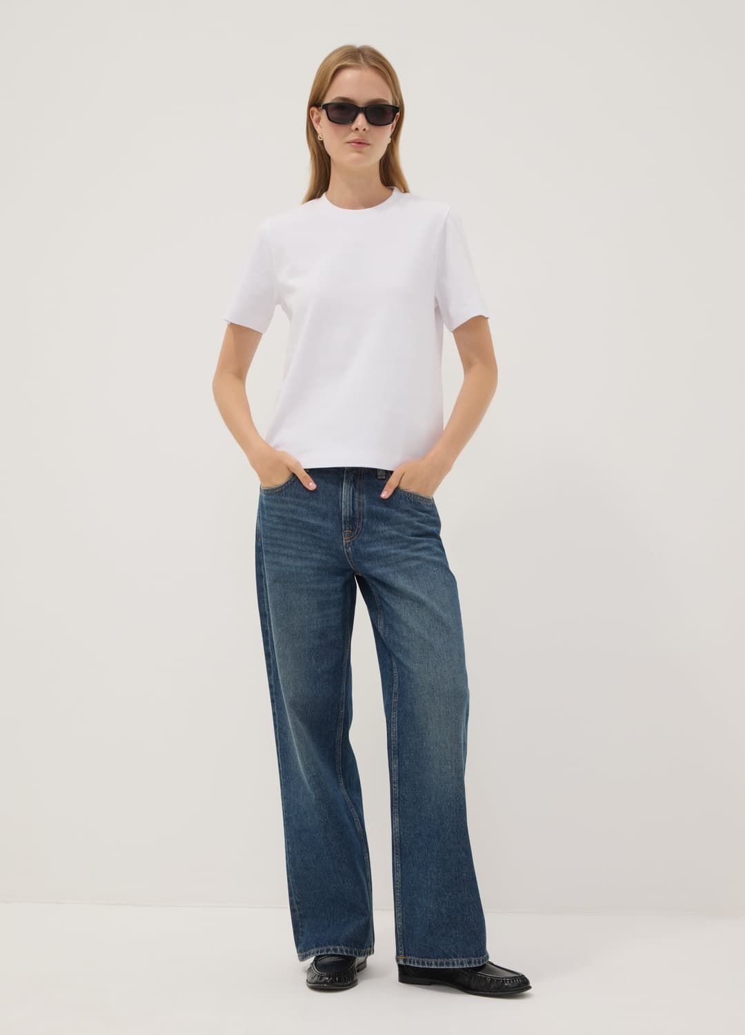 T-shirt The Iconic Tee Relaxed Fit Bianca In Puro Cotone A Maniche Corte | OVS T-shirt The Iconic Tee Relaxed Fit Bianca In Puro Cotone A Maniche Corte - 1 | OVS