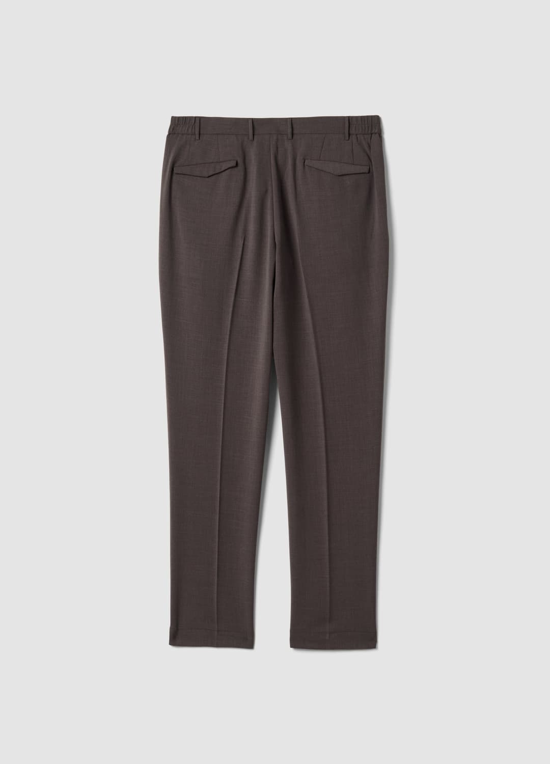 Braune Slim-fit-hose Aus Stretch-viskose | OVS Braune Slim-fit-hose Aus Stretch-viskose - 2 | OVS
