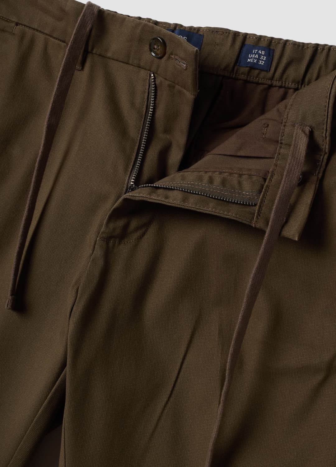 Braune Slim-fit-chinohose Aus Stretch-twill | OVS Braune Slim-fit-chinohose Aus Stretch-twill - 1 | OVS