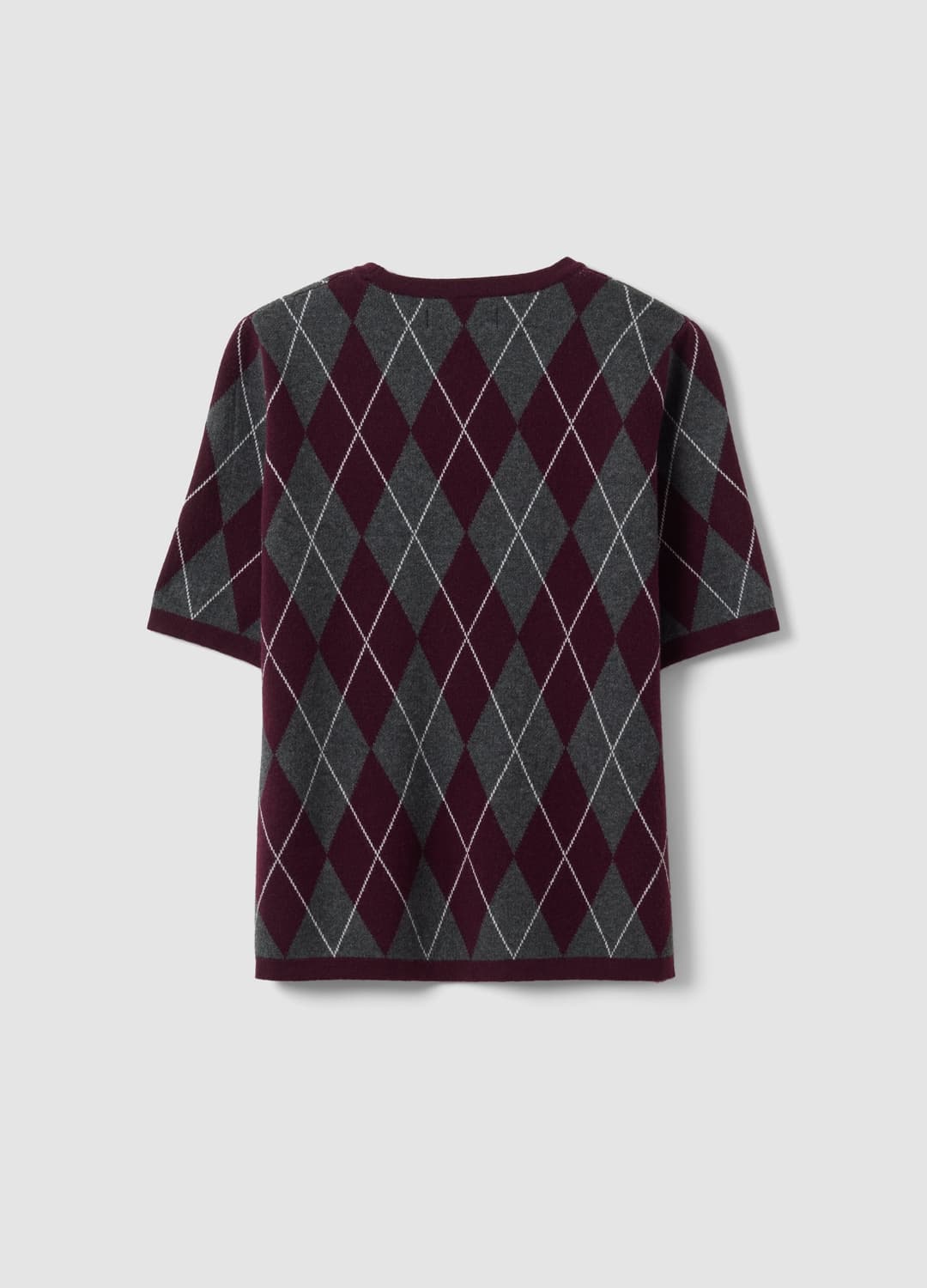 Mehrfarbiger Pullover Mit Rautenmuster Und Rundhals | OVS Mehrfarbiger Pullover Mit Rautenmuster Und Rundhals - 6 | OVS