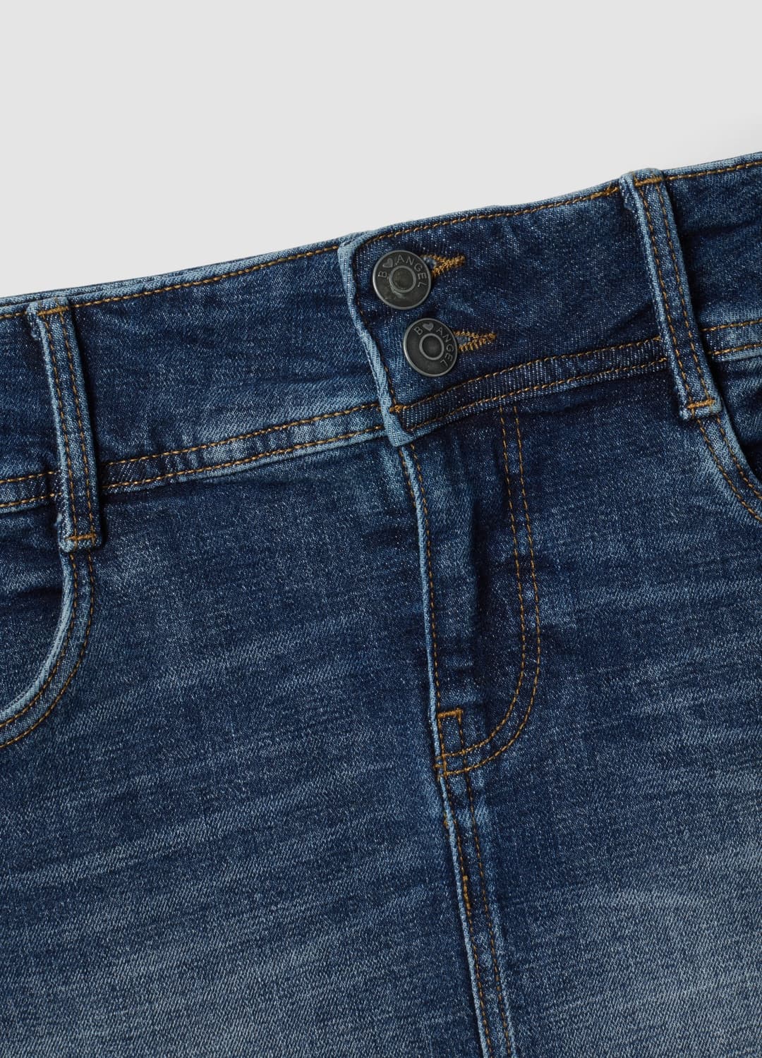 Mini Gonna Blu In Denim Di Cotone Elasticizzato | OVS Mini Gonna Blu In Denim Di Cotone Elasticizzato - 5 | OVS