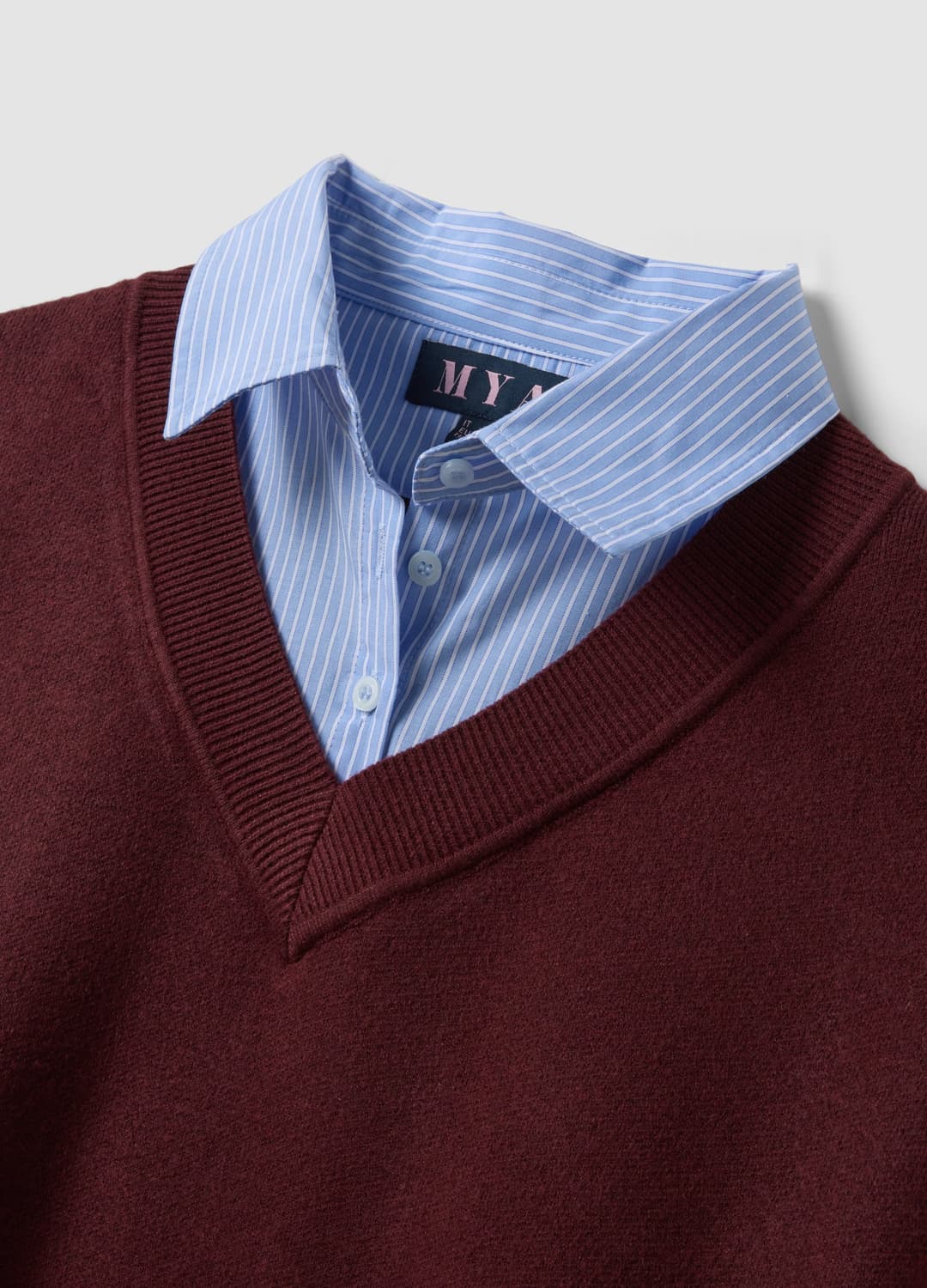 Maglia Rossa In Misto Viscosa Con Effetto Doppio Strato | OVS Maglia Rossa In Misto Viscosa Con Effetto Doppio Strato - 1 | OVS