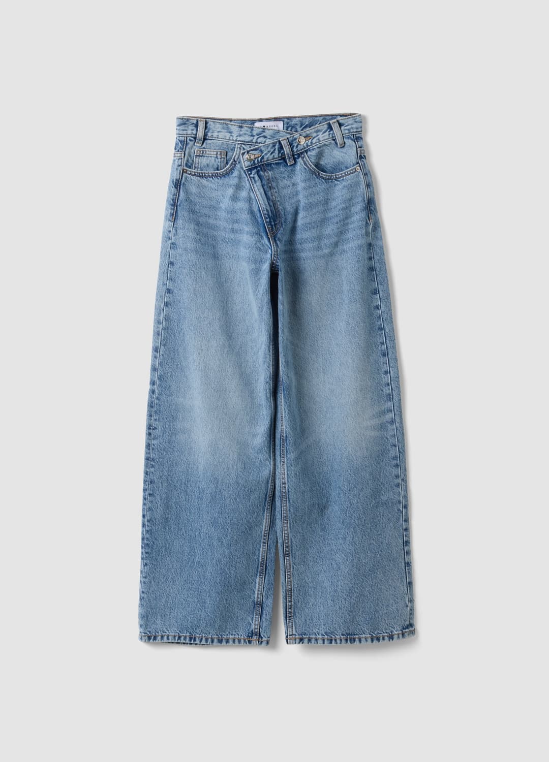 Hellblaue Jeans Aus Reiner Baumwolle Im Denim | OVS Hellblaue Jeans Aus Reiner Baumwolle Im Denim - 4 | OVS