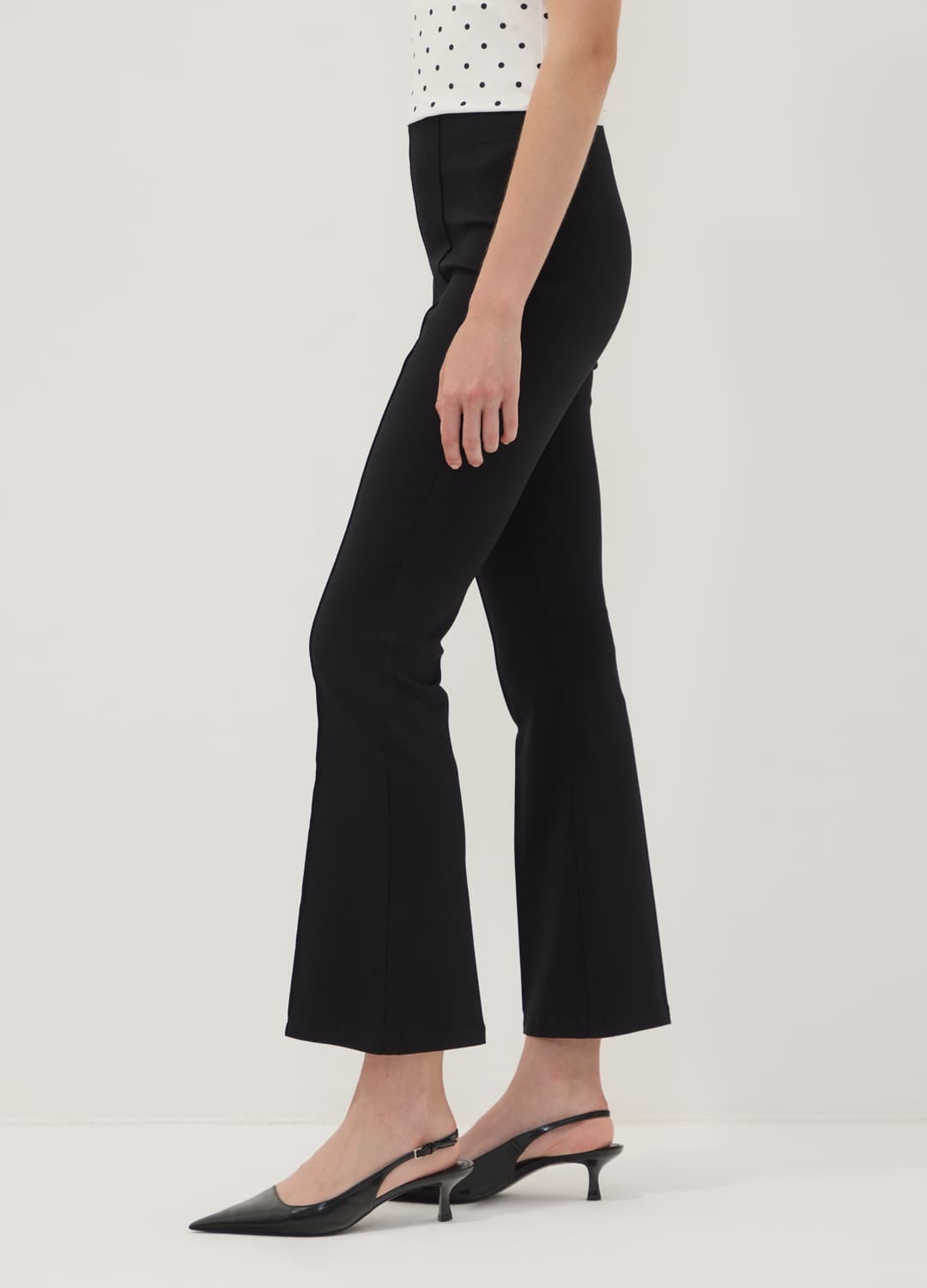 Leggings Flare Neri In Viscosa Elasticizzato | OVS Leggings Flare Neri In Viscosa Elasticizzato - 2 | OVS