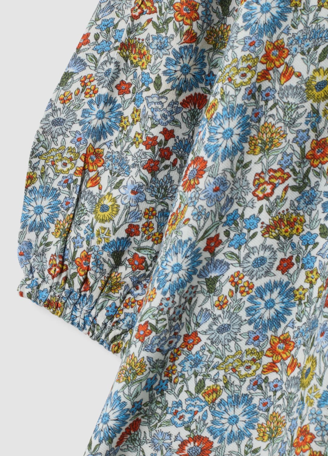 Abito Multicolor In Pura Viscosa A Fiori Con Colletto In Pizzo | OVS Abito Multicolor In Pura Viscosa A Fiori Con Colletto In Pizzo - 3 | OVS