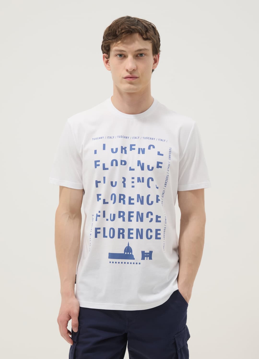 T-shirt Bianca In Puro Cotone Con Stampa Regular Fit | OVS T-shirt Bianca In Puro Cotone Con Stampa Regular Fit - 0 | OVS