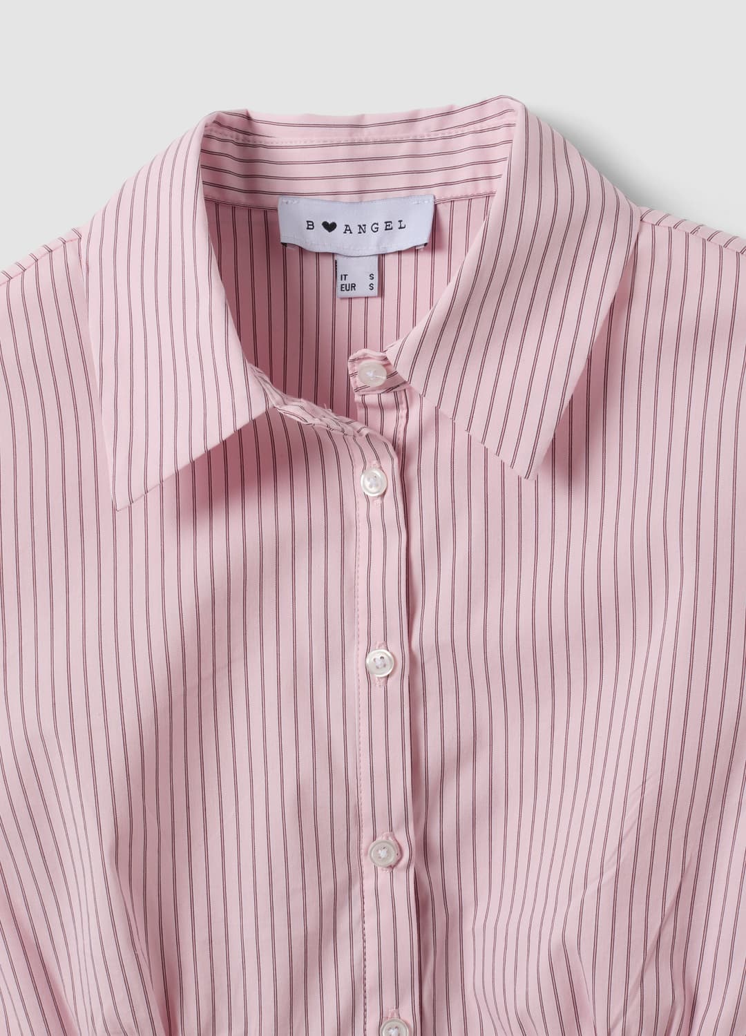 Camicia Rosa A Righe In Cotone Elasticizzato Slim Fit | OVS Camicia Rosa A Righe In Cotone Elasticizzato Slim Fit - 6 | OVS