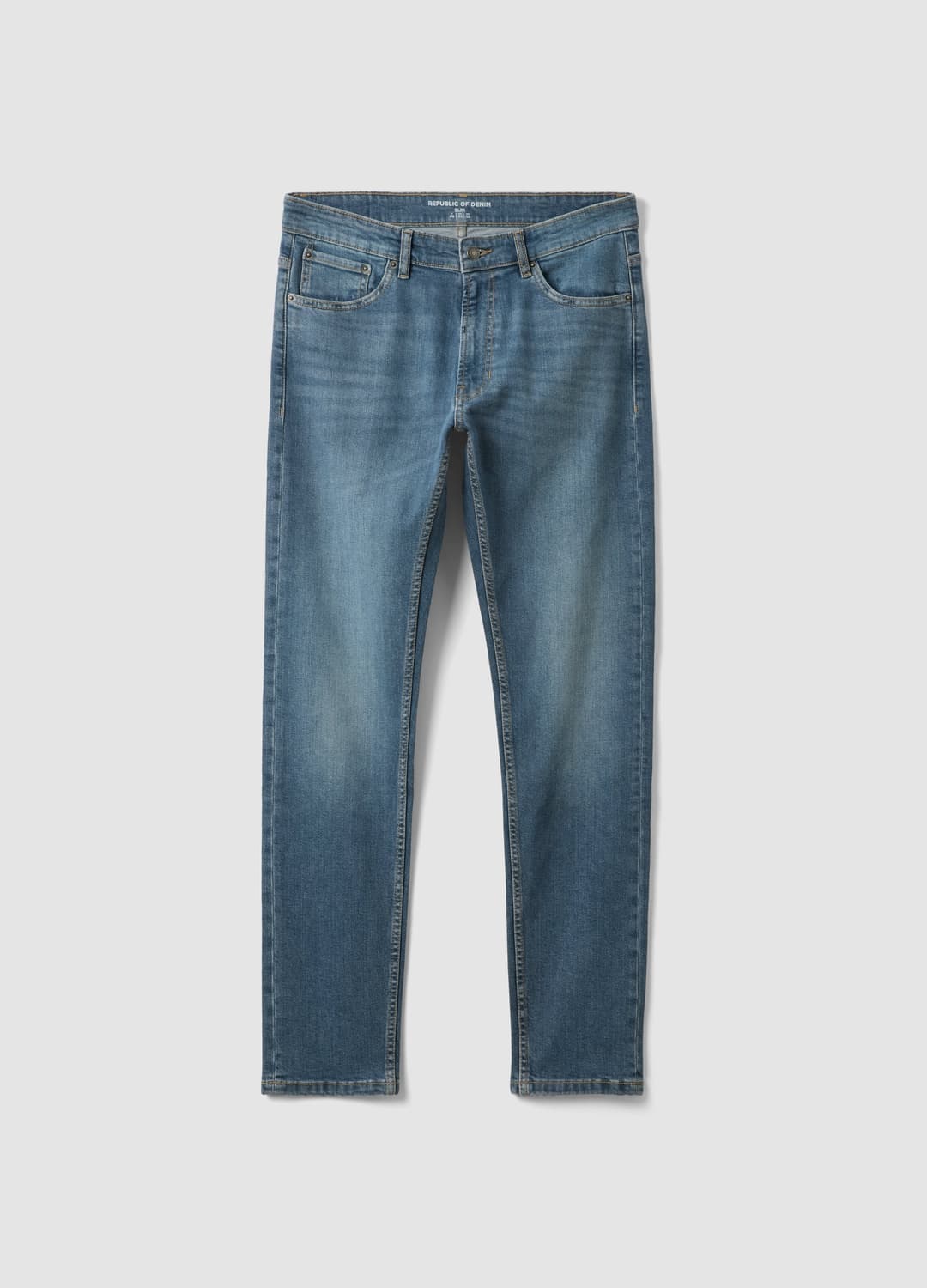 Slim-fit Jeans Aus Stretch-baumwolle In Dunkler Waschung | OVS Slim-fit Jeans Aus Stretch-baumwolle In Dunkler Waschung - 3 | OVS