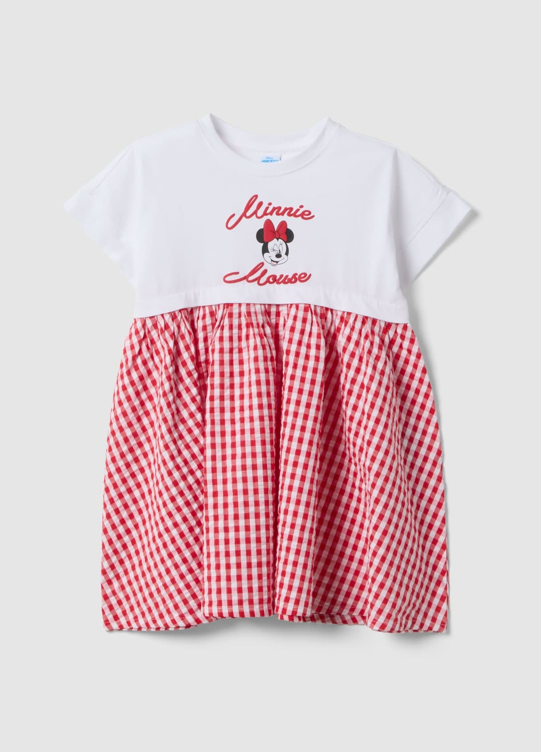 Vestito In Puro Cotone Multicolor Da Bambina Regular Fit Con Minnie | OVS Vestito In Puro Cotone Multicolor Da Bambina Regular Fit Con Minnie - 0 | OVS
