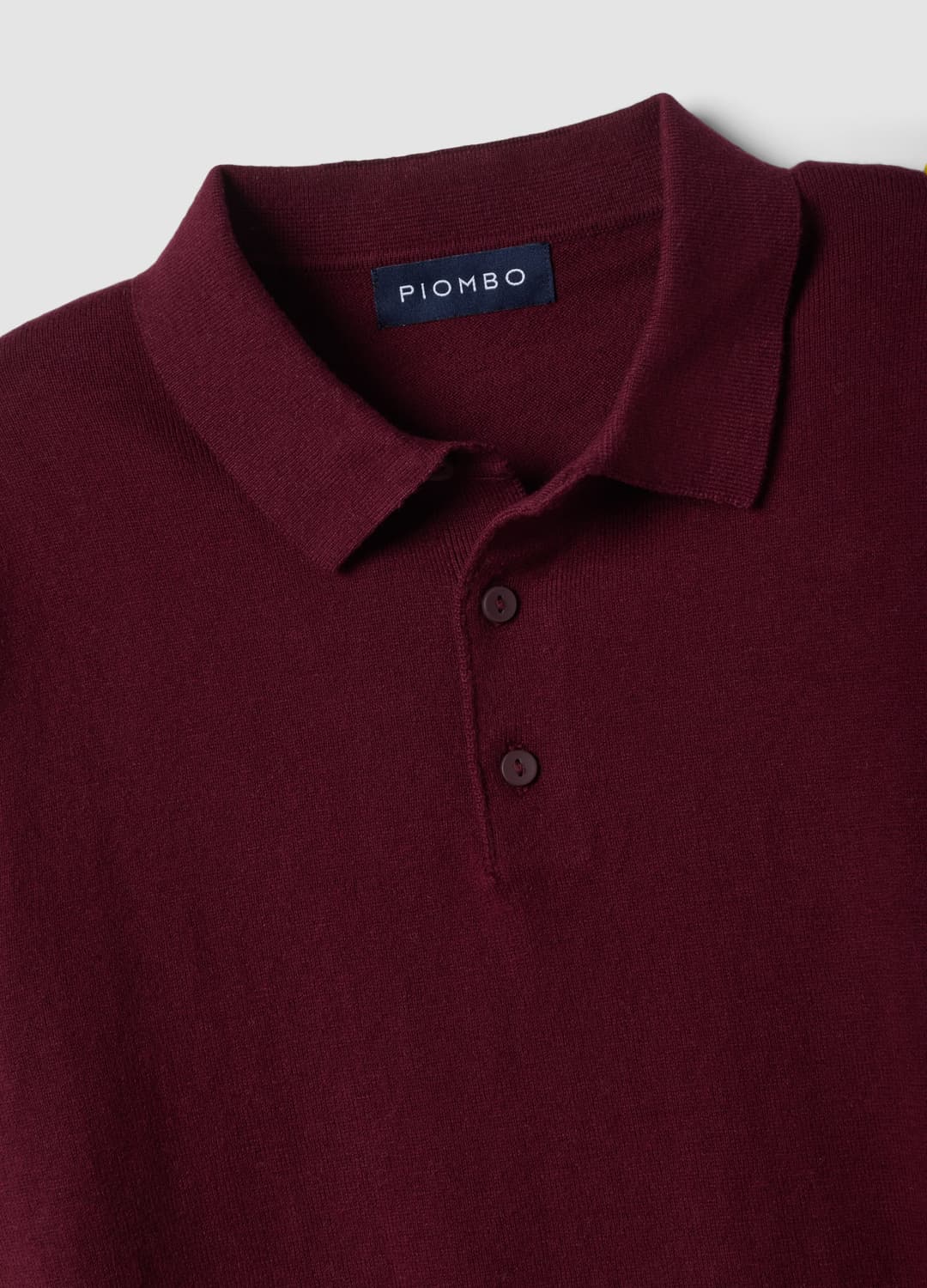 Polo Rossa In Misto Cotone E Cashmere A Maniche Lunghe Regular Fit | OVS Polo Rossa In Misto Cotone E Cashmere A Maniche Lunghe Regular Fit - 1 | OVS