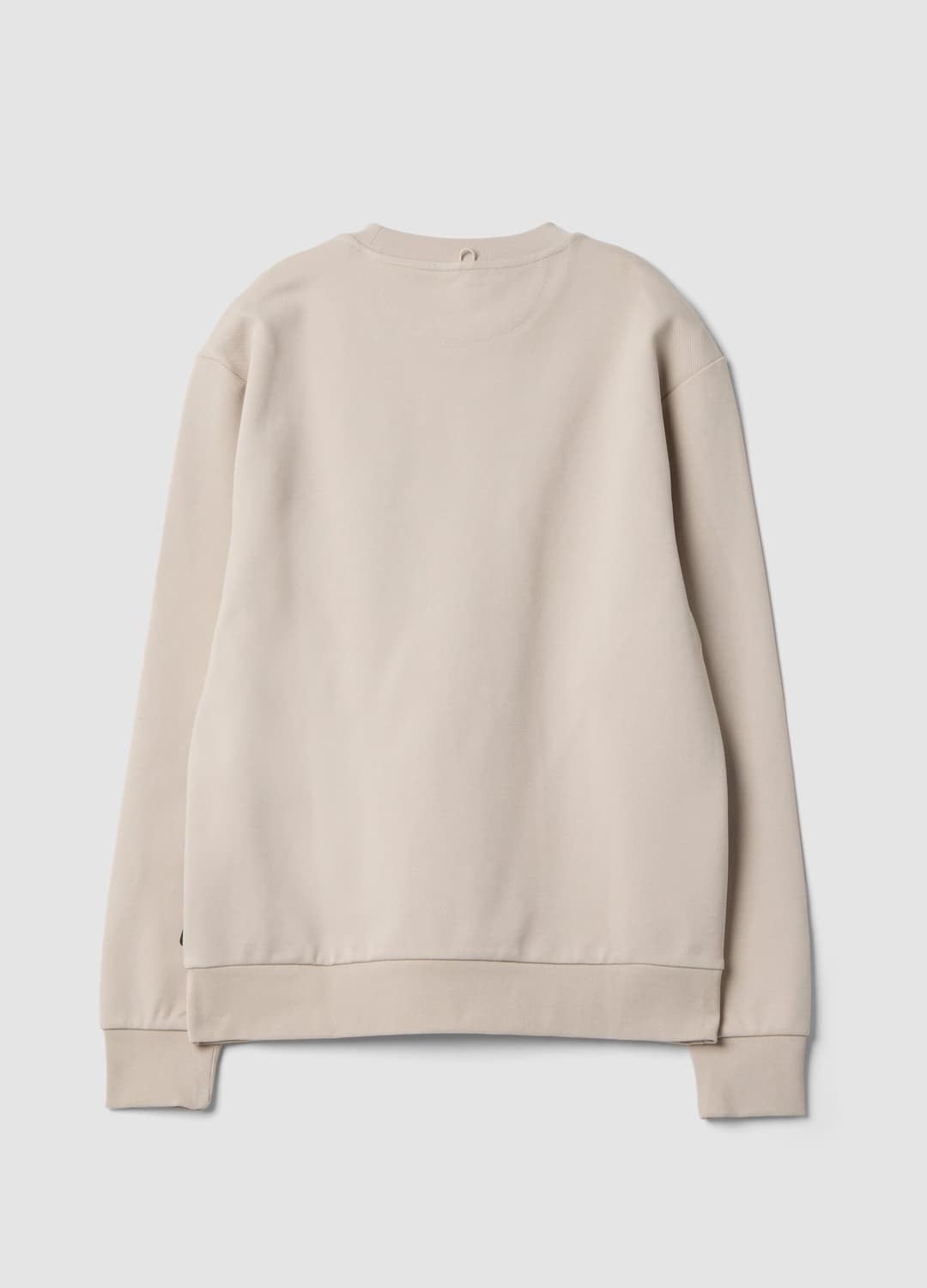 Felpa Beige In Cotone Elasticizzato Con Girocollo Relaxed Fit | OVS Felpa Beige In Cotone Elasticizzato Con Girocollo Relaxed Fit - 2 | OVS