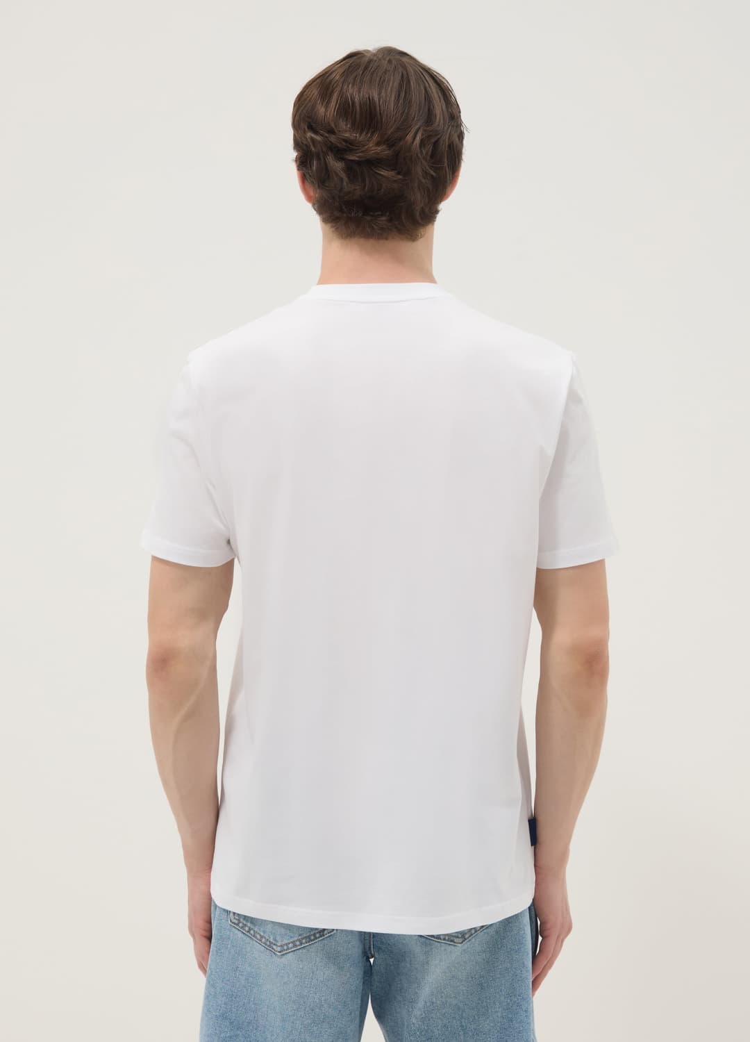 T-shirt Bianca In Puro Cotone Con Stampa Regular Fit | OVS T-shirt Bianca In Puro Cotone Con Stampa Regular Fit - 3 | OVS