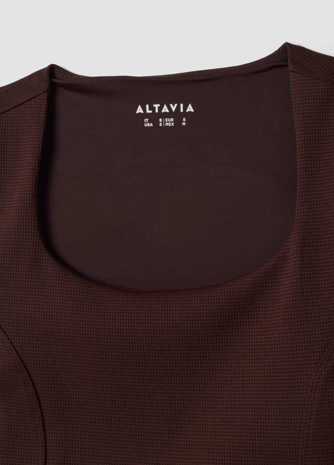 Braunes Crop-top Aus Atmungsaktivem Stretchmaterial Altavia Studio | OVS Braunes Crop-top Aus Atmungsaktivem Stretchmaterial Altavia Studio - 7 | OVS