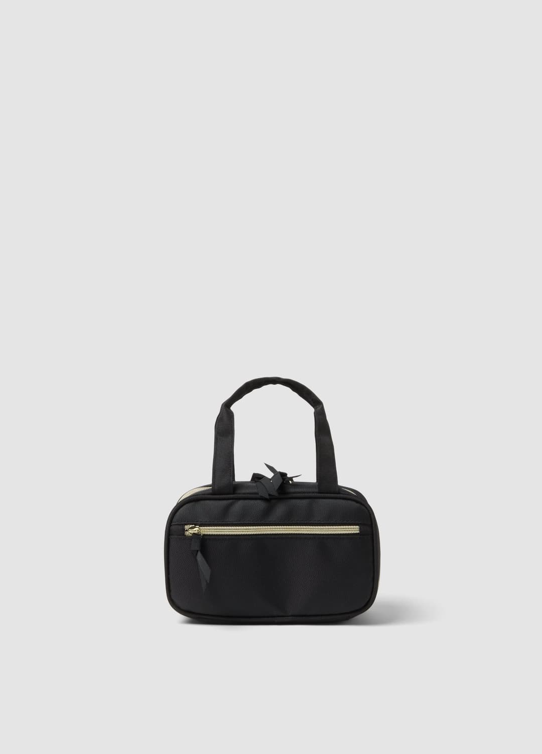 Beauty Case Nero Con Doppia Zip E Manici | OVS Beauty Case Nero Con Doppia Zip E Manici - 0 | OVS