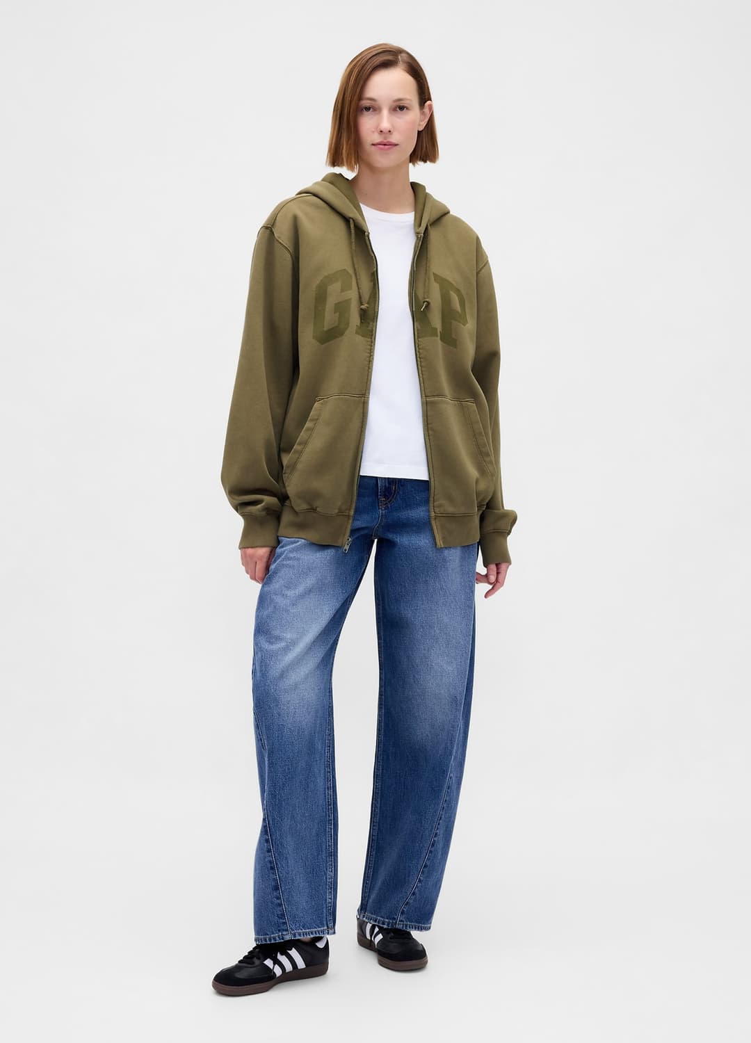 Felpa Full Zip Con Logo Gap | OVS Felpa Full Zip Con Logo Gap - 6 | OVS