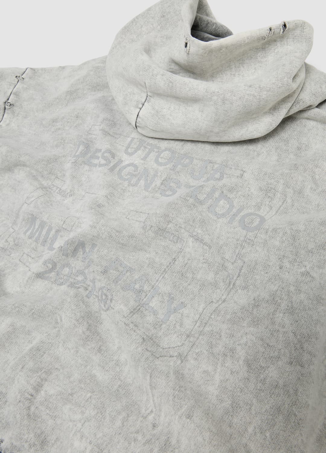Hoodie In Sunfaded Black | OVS Hoodie In Sunfaded Black - 2 | OVS