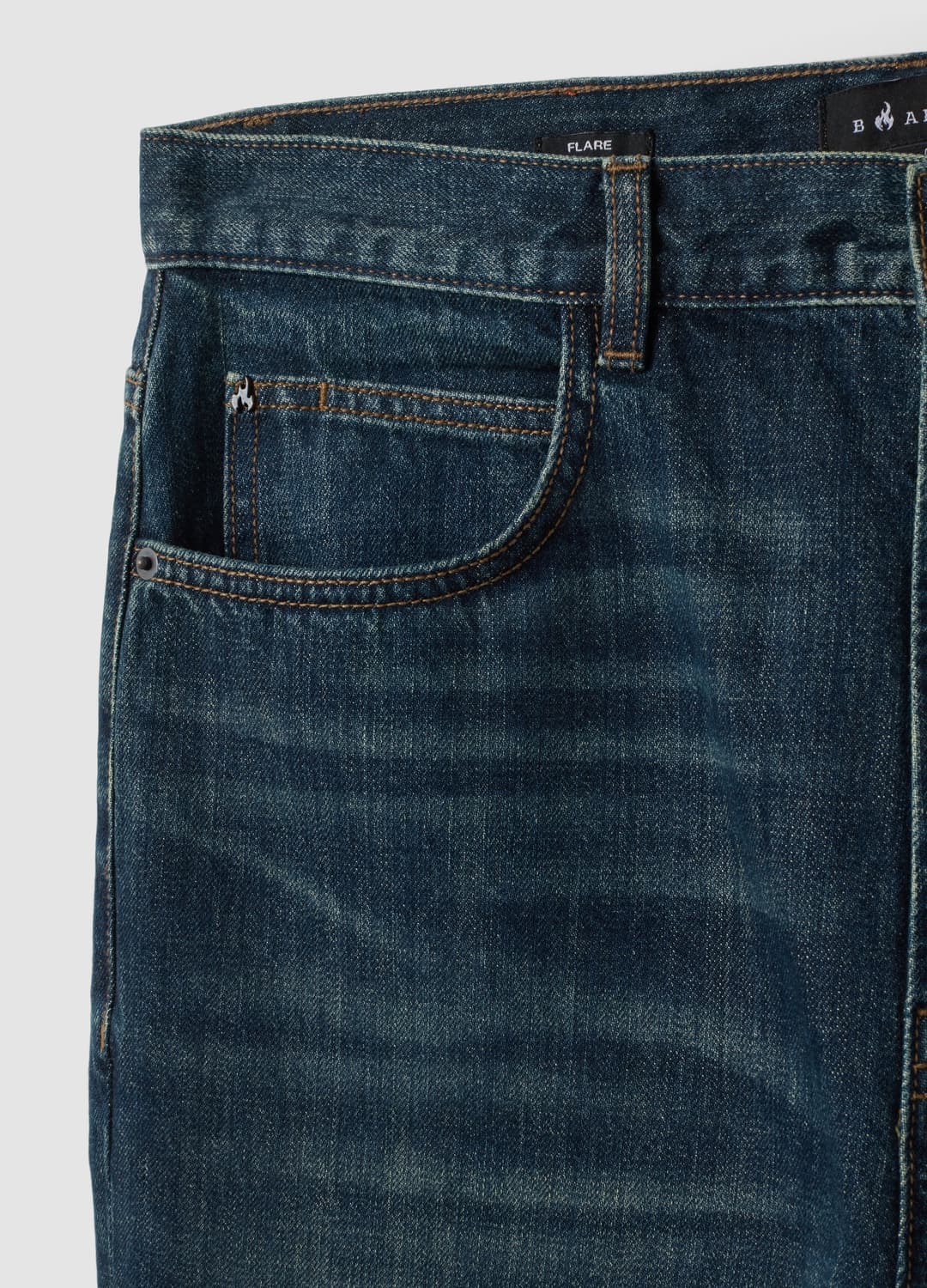 Blaue Flared-denim-jeans Aus Reiner Baumwolle | OVS Blaue Flared-denim-jeans Aus Reiner Baumwolle - 6 | OVS