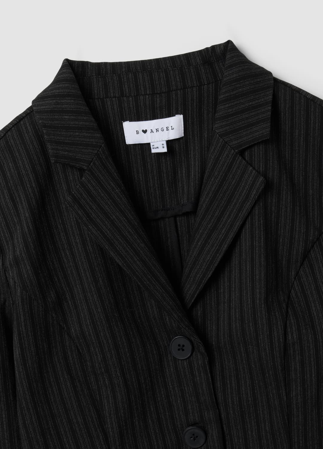 Blazer Nero Cropped In Viscosa Elasticizzata Con Rever Classici Slim Fit | OVS Blazer Nero Cropped In Viscosa Elasticizzata Con Rever Classici Slim Fit - 5 | OVS
