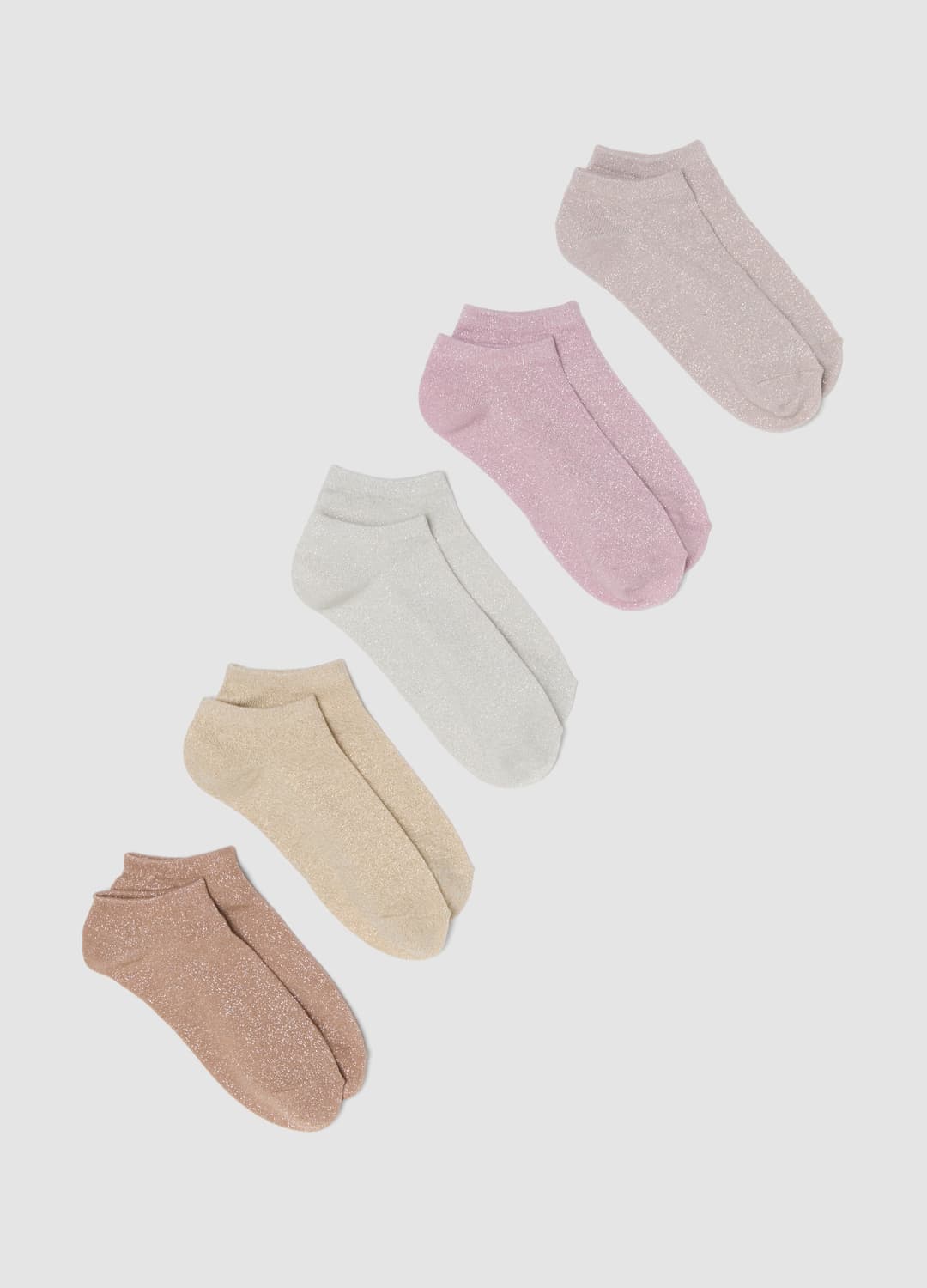 5er-pack Mehrfarbige Socken Aus Bio-baumwolle | OVS 5er-pack Mehrfarbige Socken Aus Bio-baumwolle - 0 | OVS