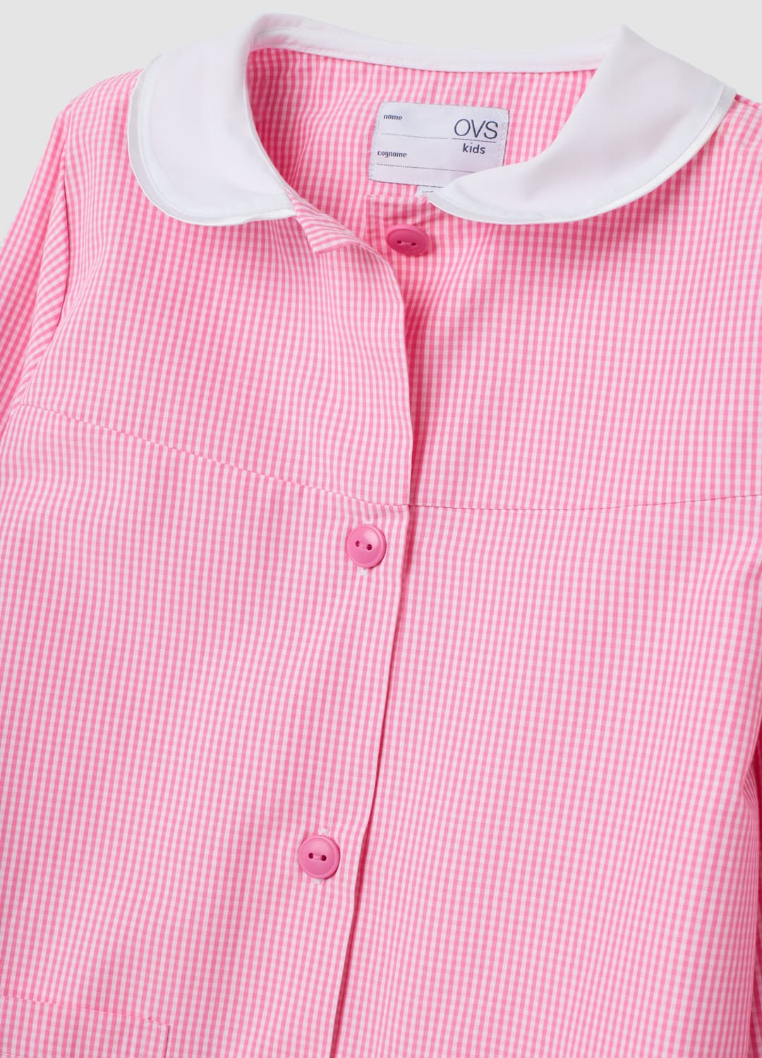 2er-pack Rosa Kindergartenkittel Für Mädchen Mit Weißem Kragen | OVS 2er-pack Rosa Kindergartenkittel Für Mädchen Mit Weißem Kragen - 2 | OVS