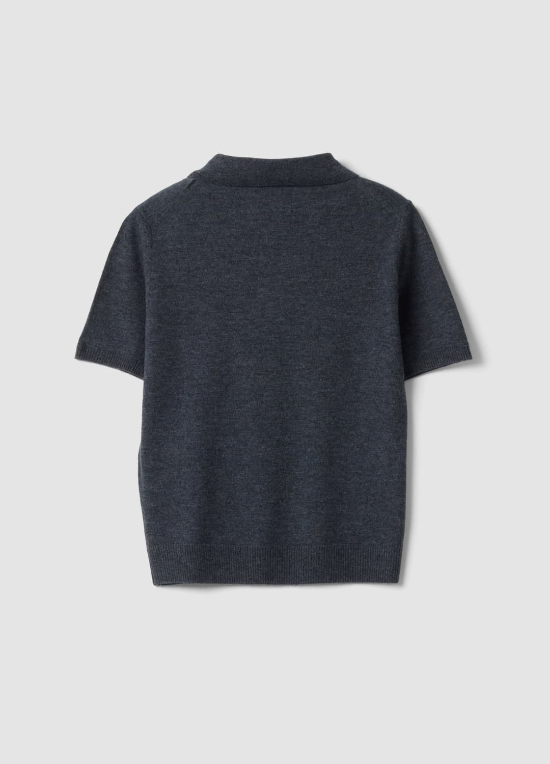 Grauer Pullover Aus Reiner Wolle Mit Polokragen | OVS Grauer Pullover Aus Reiner Wolle Mit Polokragen - 6 | OVS