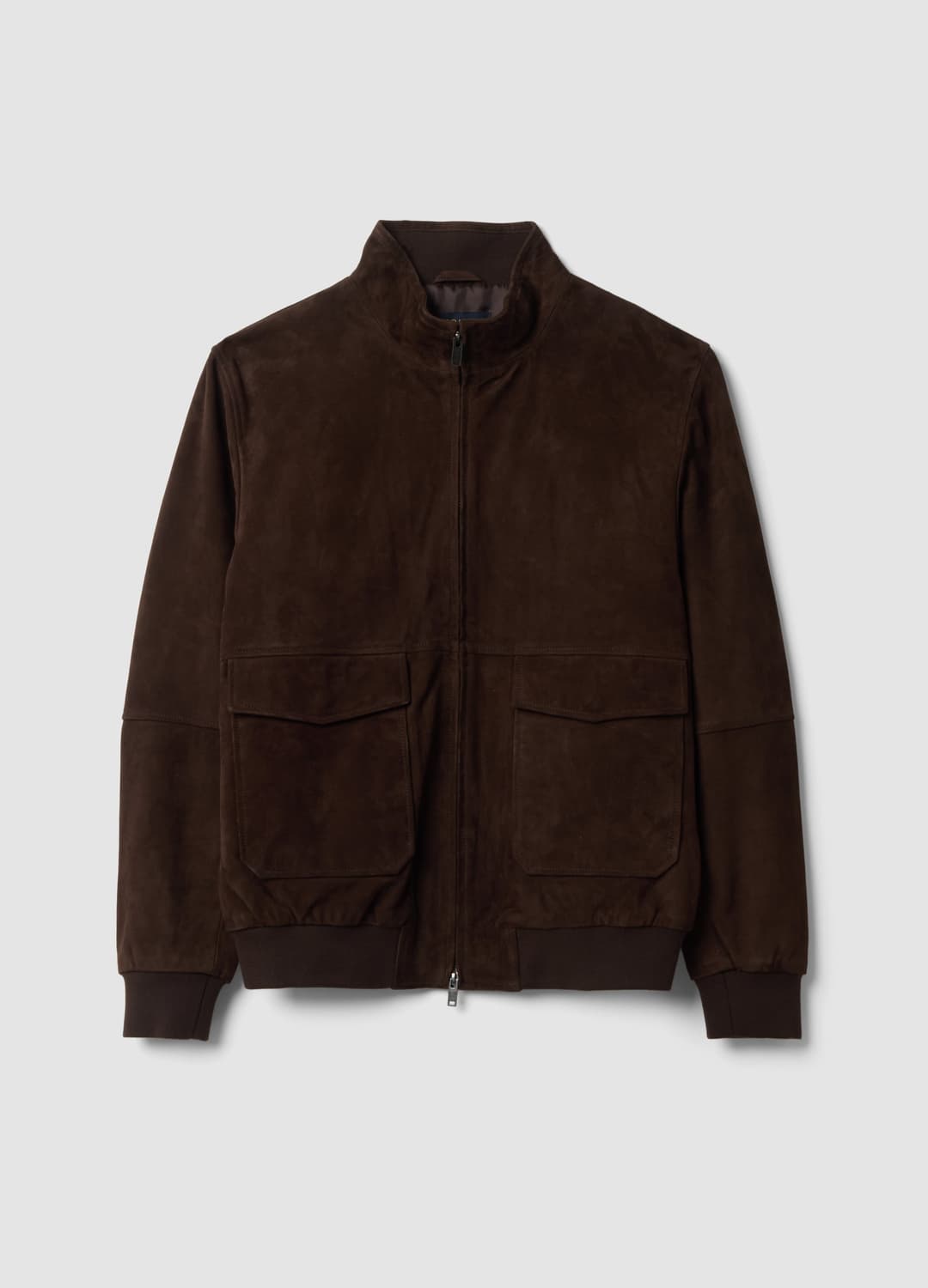 Bomber Marrone In Vera Pelle Con Zip | OVS Bomber Marrone In Vera Pelle Con Zip - 5 | OVS