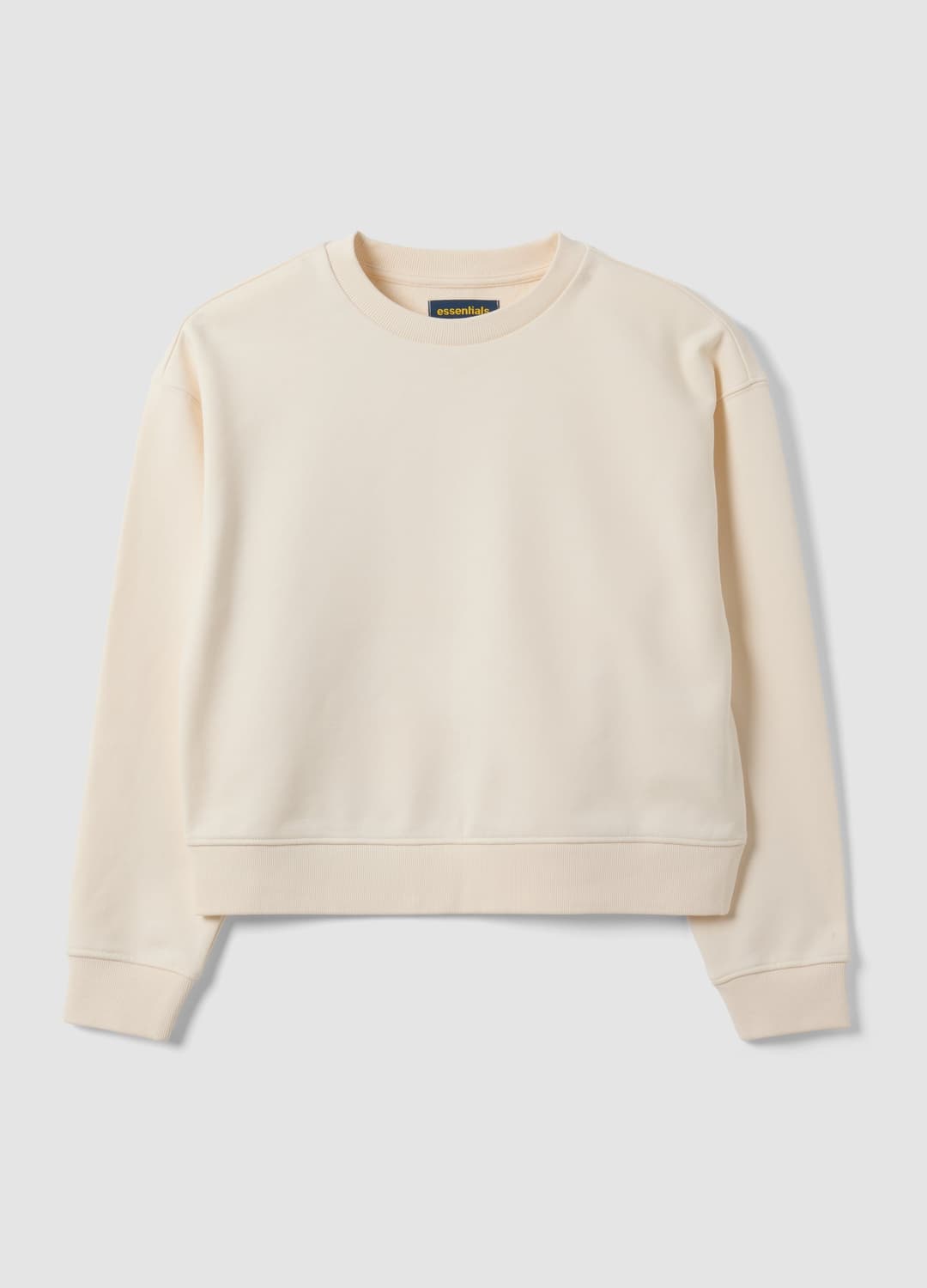 Felpa Bianca In Misto Cotone A Girocollo Regular Fit | OVS Felpa Bianca In Misto Cotone A Girocollo Regular Fit - 4 | OVS