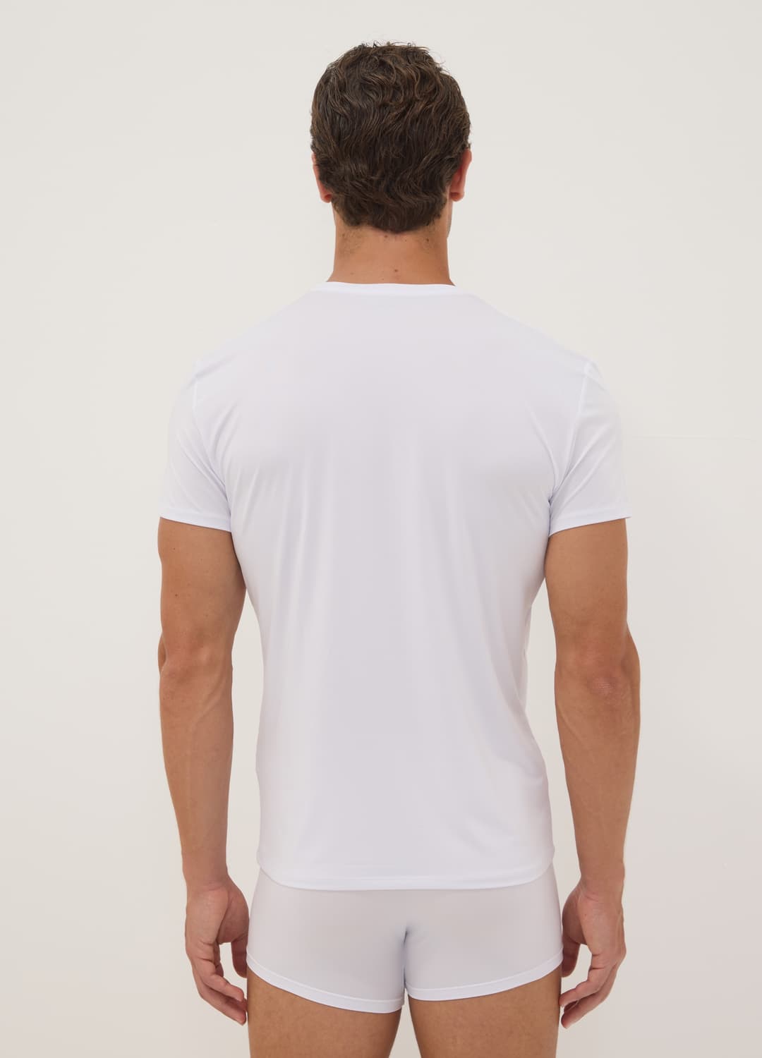 2er-pack Schwarze T-shirts Aus Elastischer Mikrofaser | OVS 2er-pack Schwarze T-shirts Aus Elastischer Mikrofaser - 3 | OVS