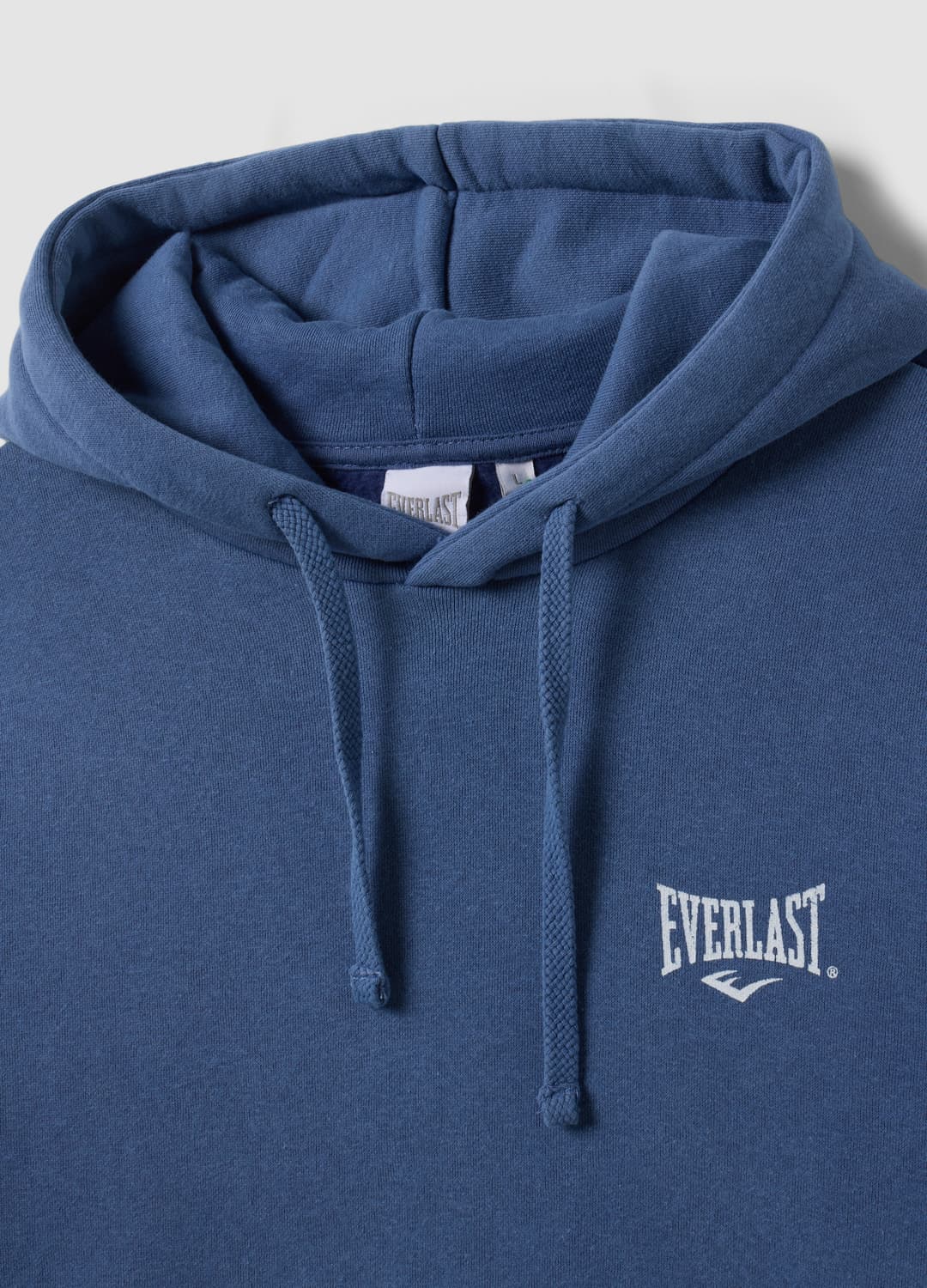 Felpa Blu Con Cappuccio In Misto Cotone Con Logo | OVS Felpa Blu Con Cappuccio In Misto Cotone Con Logo - 1 | OVS