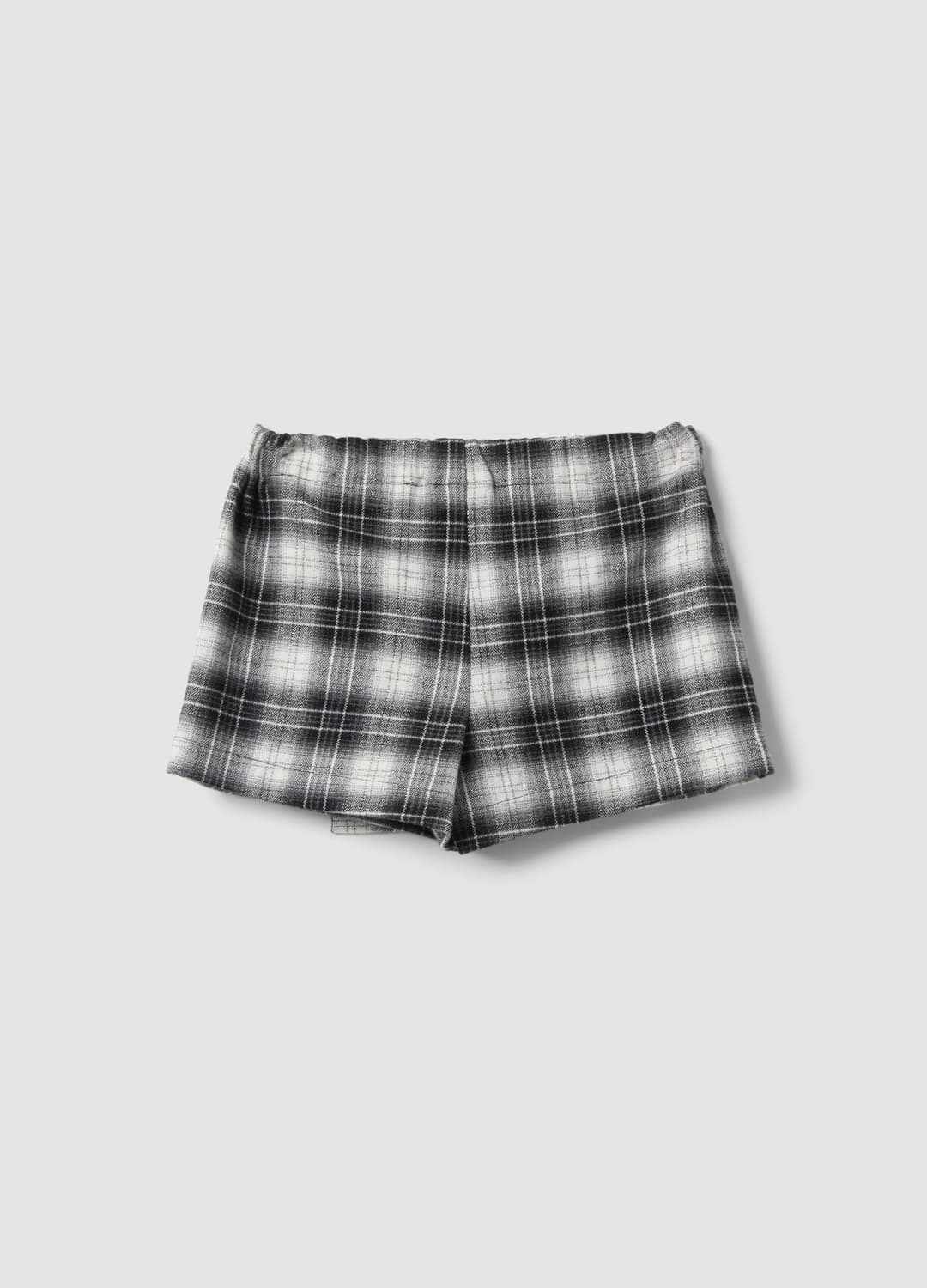 Gonna Pantalone Nera In Viscosa Elasticizzata A Quadri | OVS Gonna Pantalone Nera In Viscosa Elasticizzata A Quadri - 1 | OVS