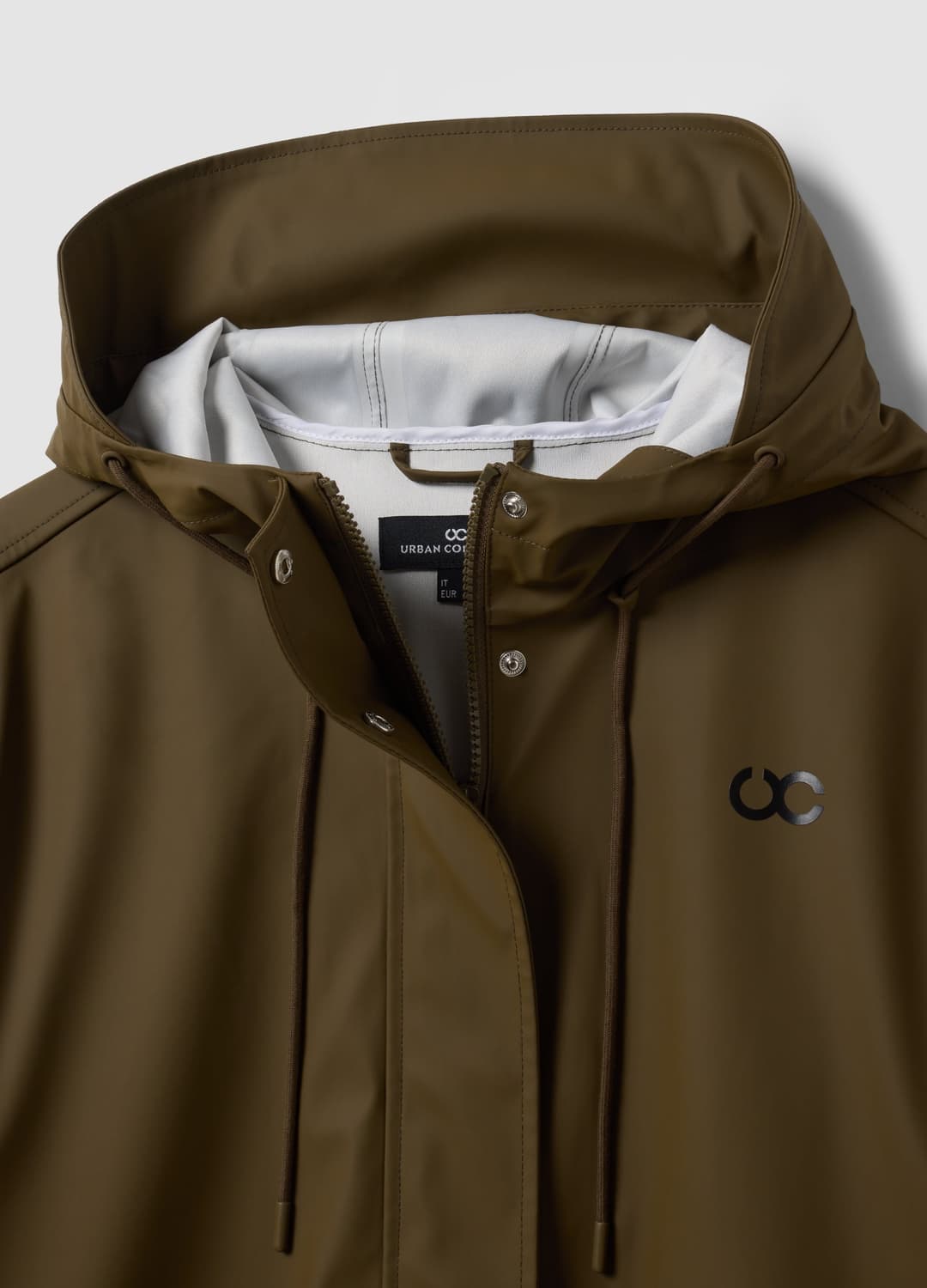 Rote Regenjacke Mit Reissverschluss Und Kapuze | OVS Rote Regenjacke Mit Reissverschluss Und Kapuze - 5 | OVS