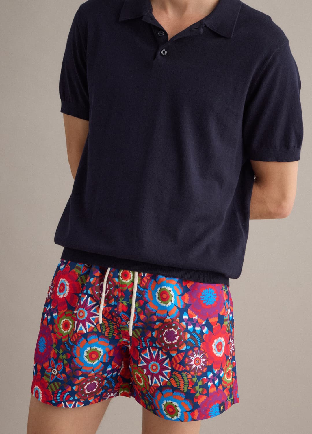 Mehrfarbige Badeshorts Mit Floralem Print | OVS Mehrfarbige Badeshorts Mit Floralem Print - 2 | OVS