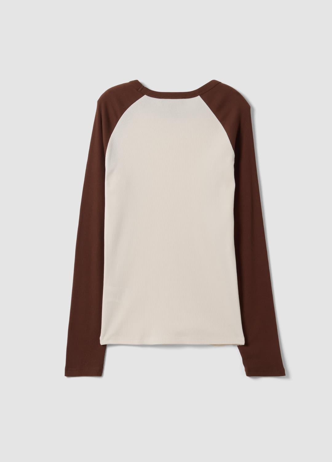Weißes Langarm-t-shirt Aus Reiner Baumwolle | OVS Weißes Langarm-t-shirt Aus Reiner Baumwolle - 6 | OVS