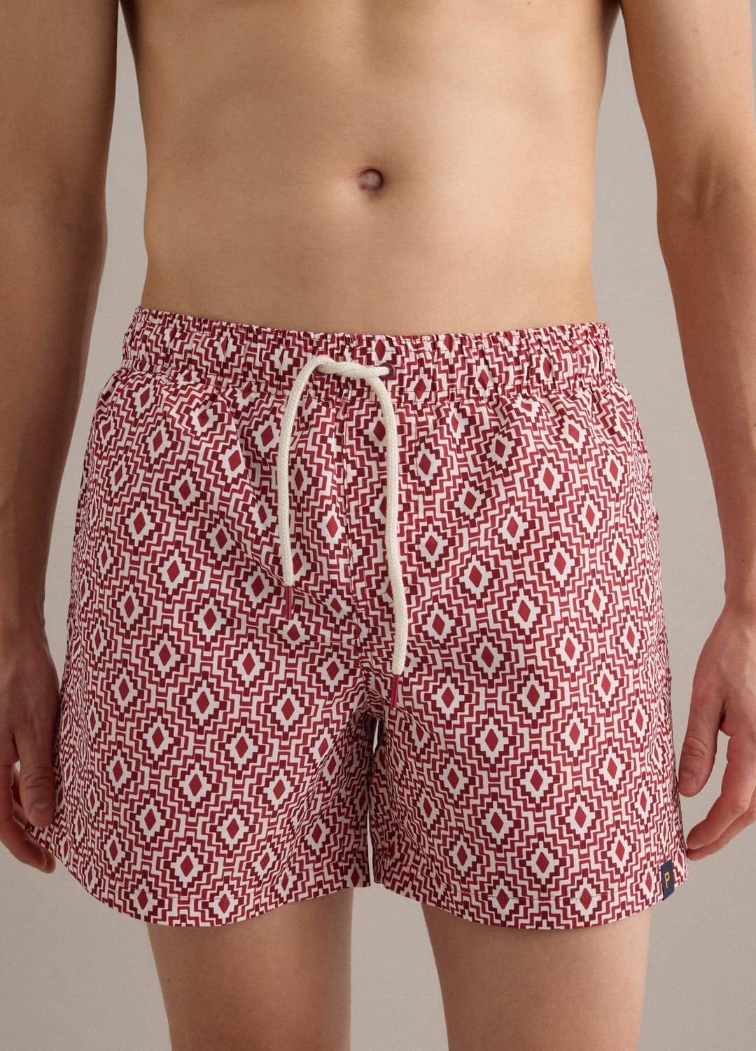 Boxer Mare Rosso Con Stampa Geometrica | OVS Boxer Mare Rosso Con Stampa Geometrica - 1 | OVS