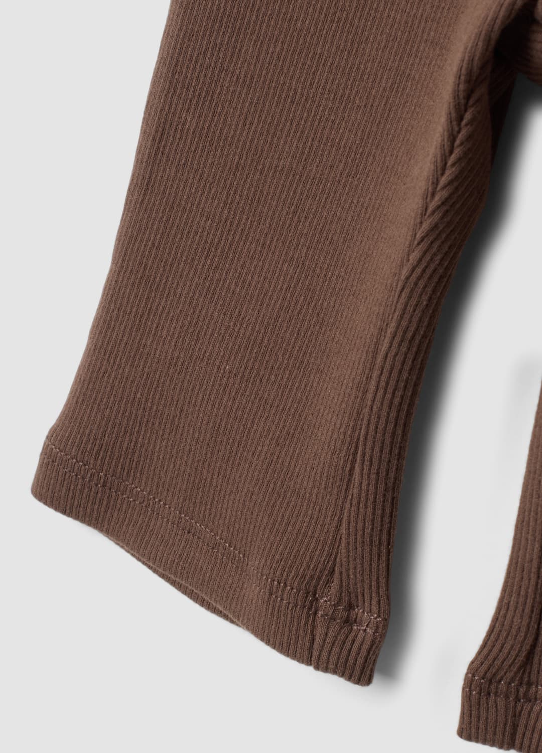 Leggings Marroni Flare In Cotone Organico Elasticizzato Per Neonata | OVS Leggings Marroni Flare In Cotone Organico Elasticizzato Per Neonata - 3 | OVS
