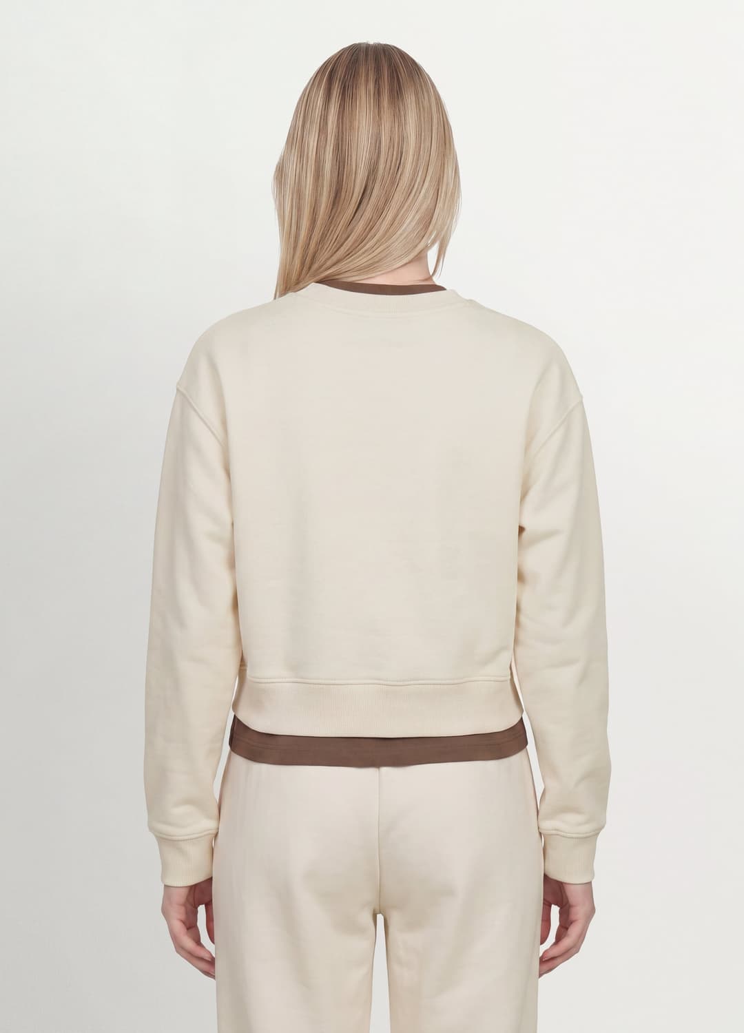 Felpa Bianca In Misto Cotone A Girocollo Regular Fit | OVS Felpa Bianca In Misto Cotone A Girocollo Regular Fit - 2 | OVS